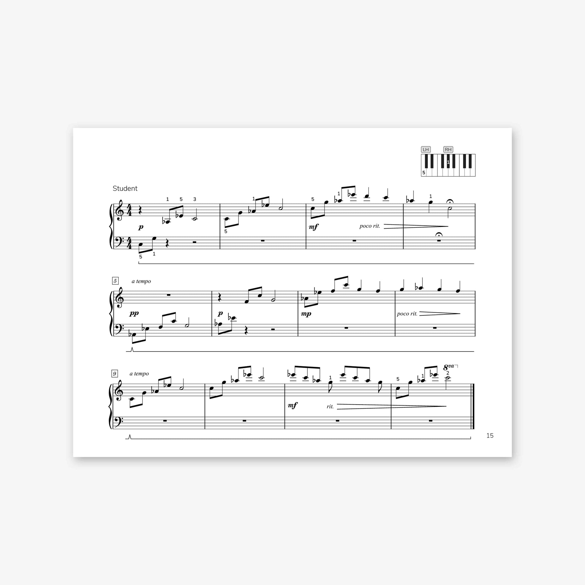 Piano Safari Supplements Rote Books Guest Composers Amy Glennon Here Comes Treble