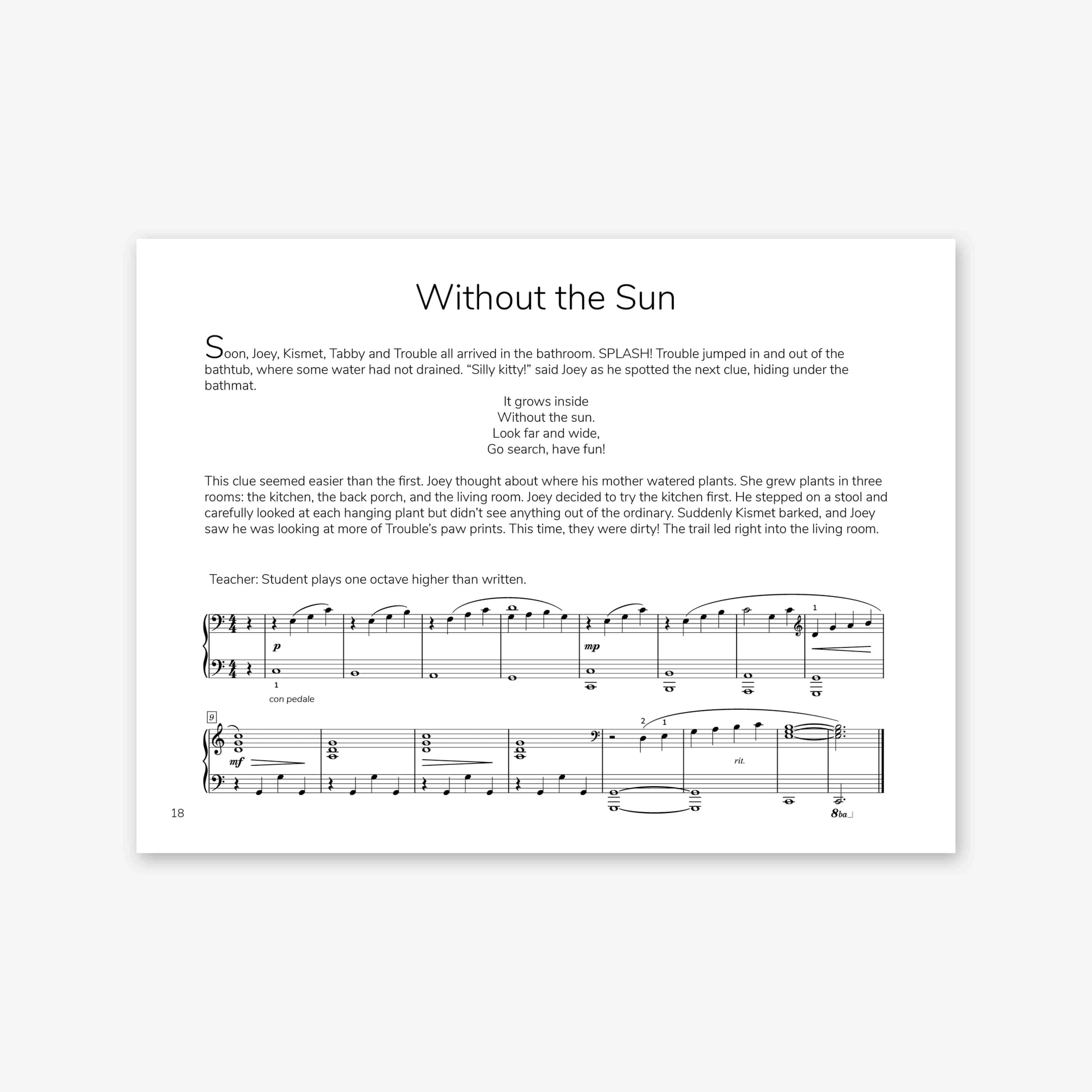 Piano Safari Supplements Rote Books Guest Composers Amy Glennon Here Comes Treble