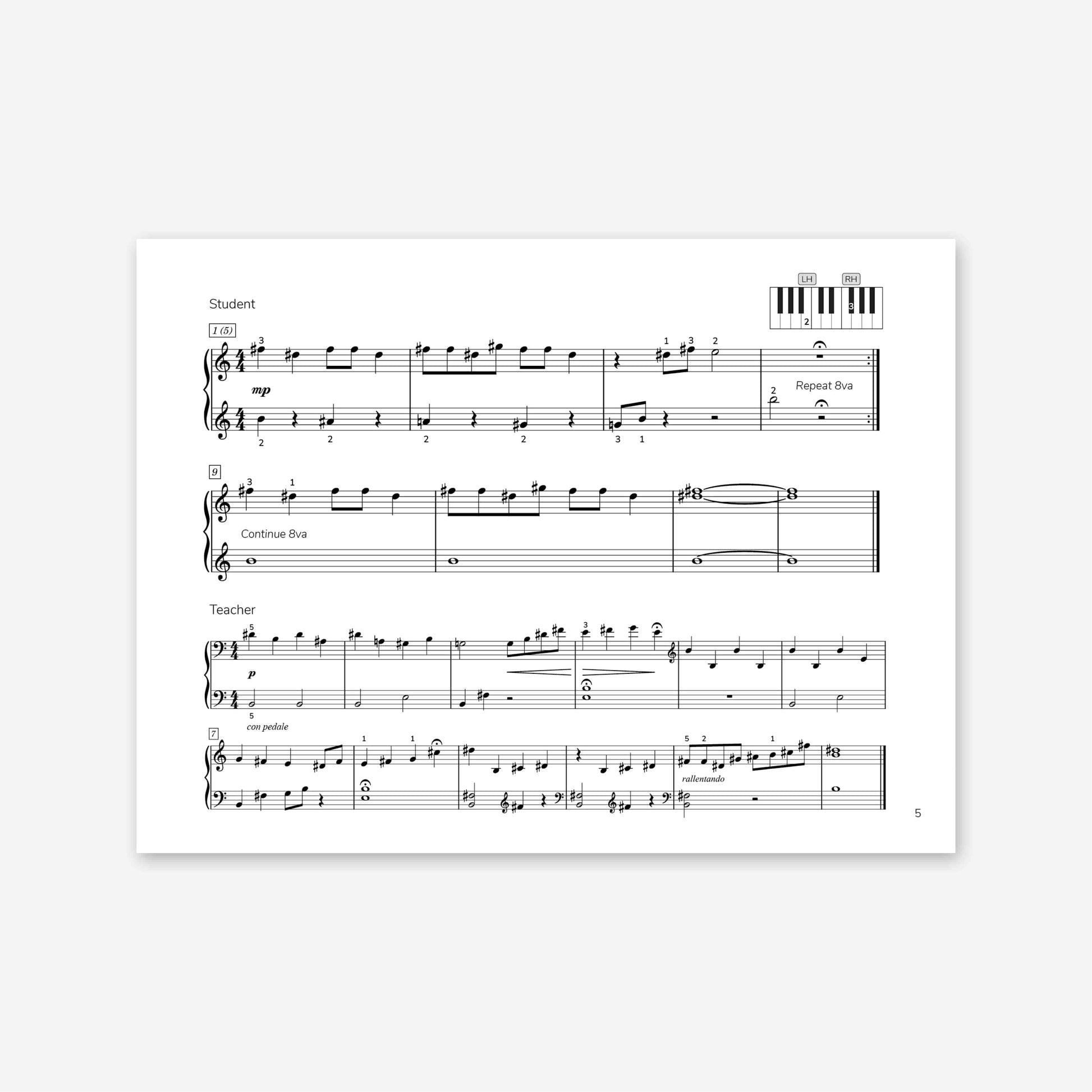 Piano Safari Supplements Rote Books Guest Composers Amy Glennon Here Comes Treble