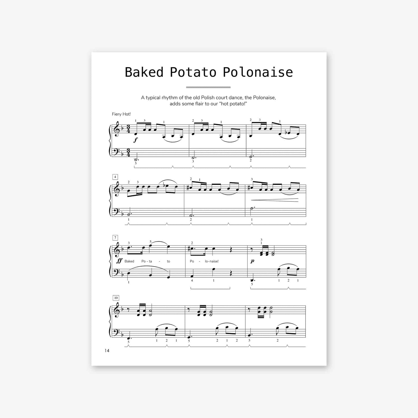 Piano Safari Supplements Guest Composers Charles Stier Kitchen Suite