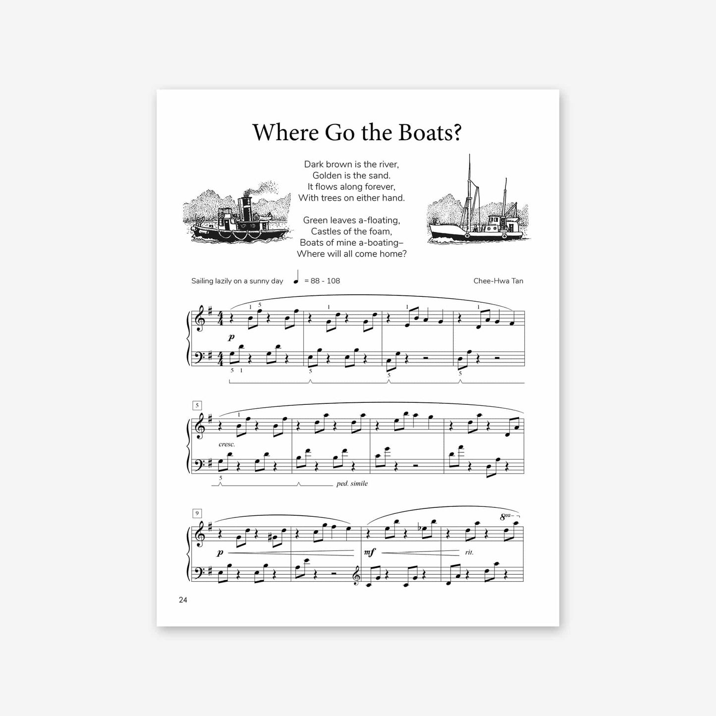 Piano Safari Supplements Guest Composers Chee-Hwa Tan A Child’s Garden of Verses