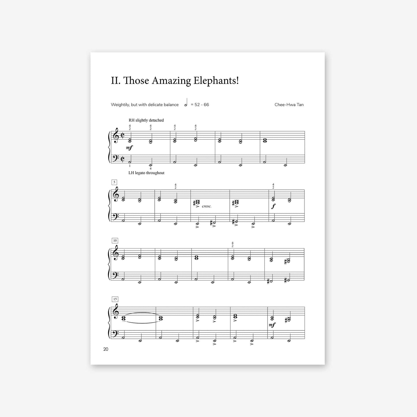 Piano Safari Supplements Guest Composers Chee-Hwa Tan Circus Sonatinas