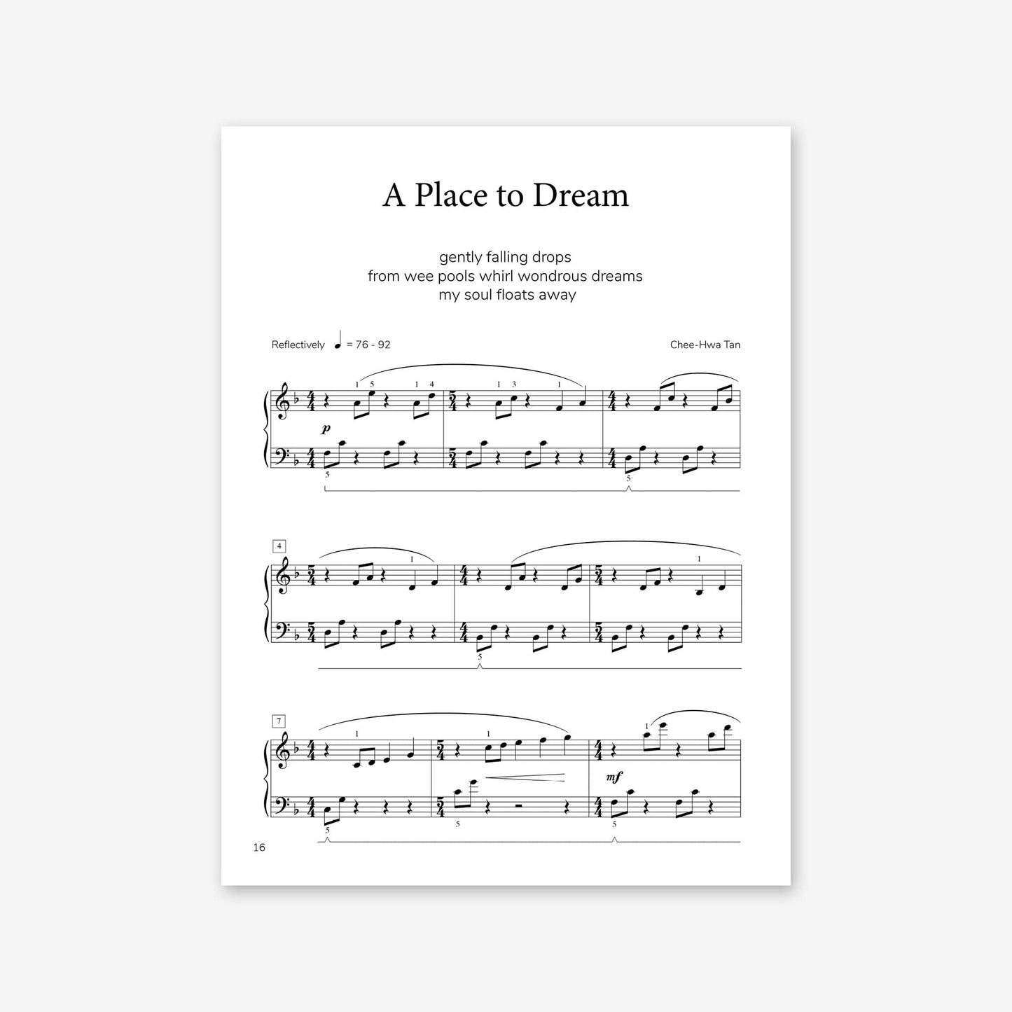 Piano Safari Supplements Guest Composers Chee-Hwa Tan Once Upon a Journey Book 1