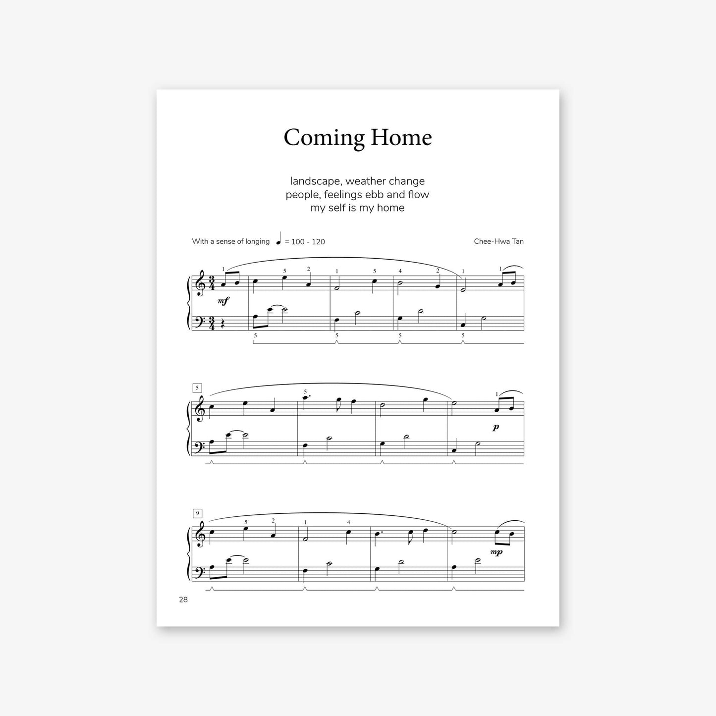 Piano Safari Supplements Guest Composers Chee-Hwa Tan Once Upon a Journey Book 1