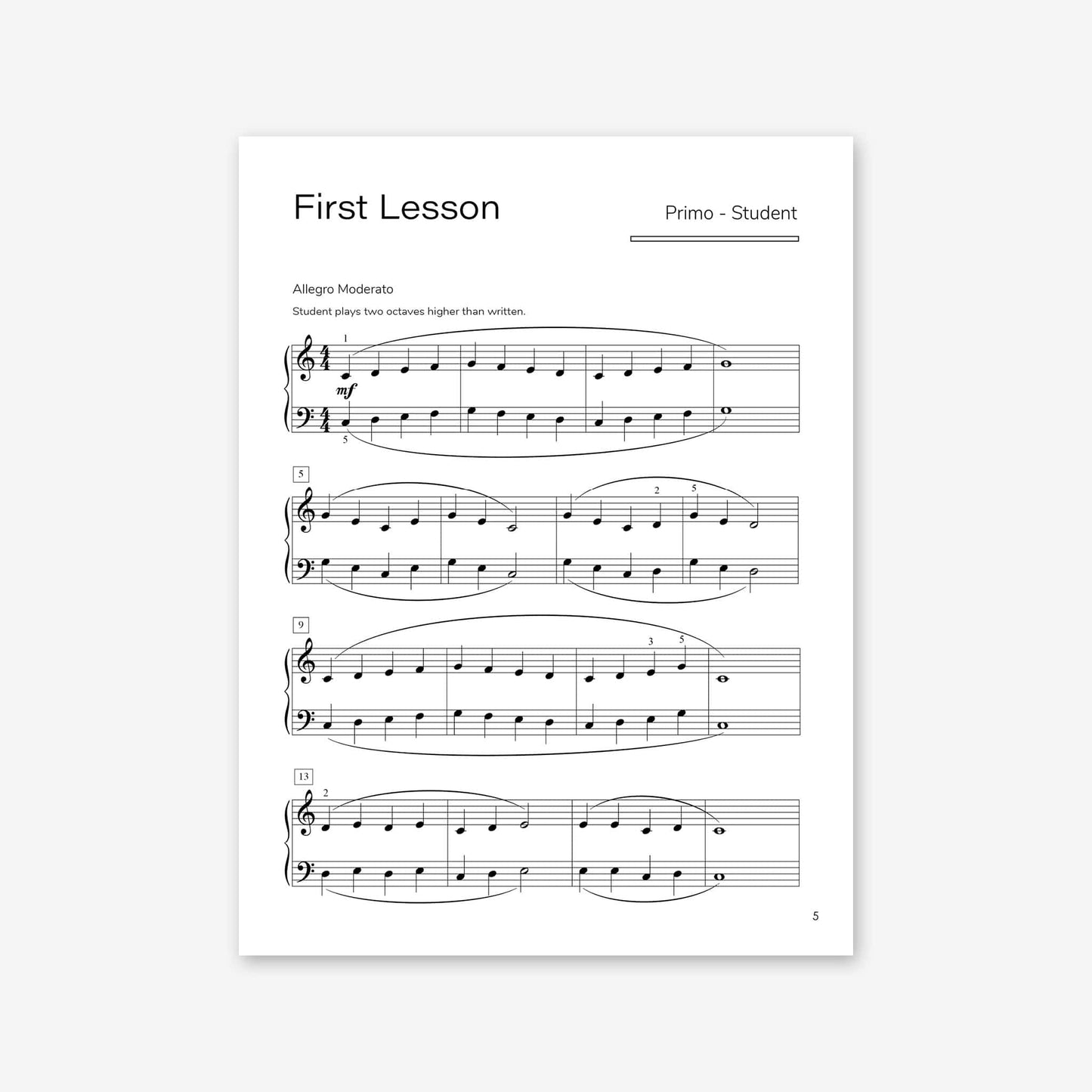 Piano Safari Supplements Guest Composers Giulio Pietropaolo Melodic Explorations 1
