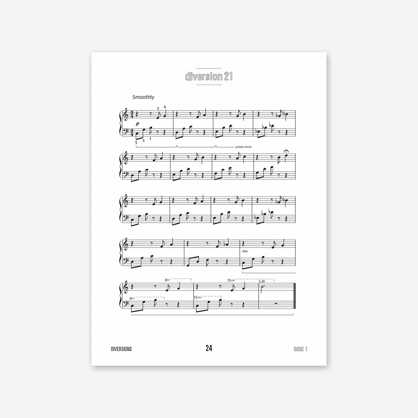 Piano Safari Supplements Guest Composers Juan Cabeza Diversions Book 1