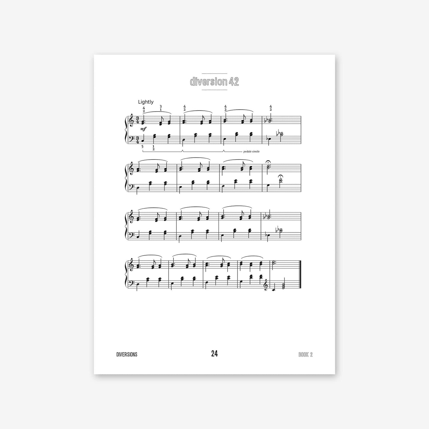 Piano Safari Supplements Guest Composers Juan Cabeza Diversions Book 2