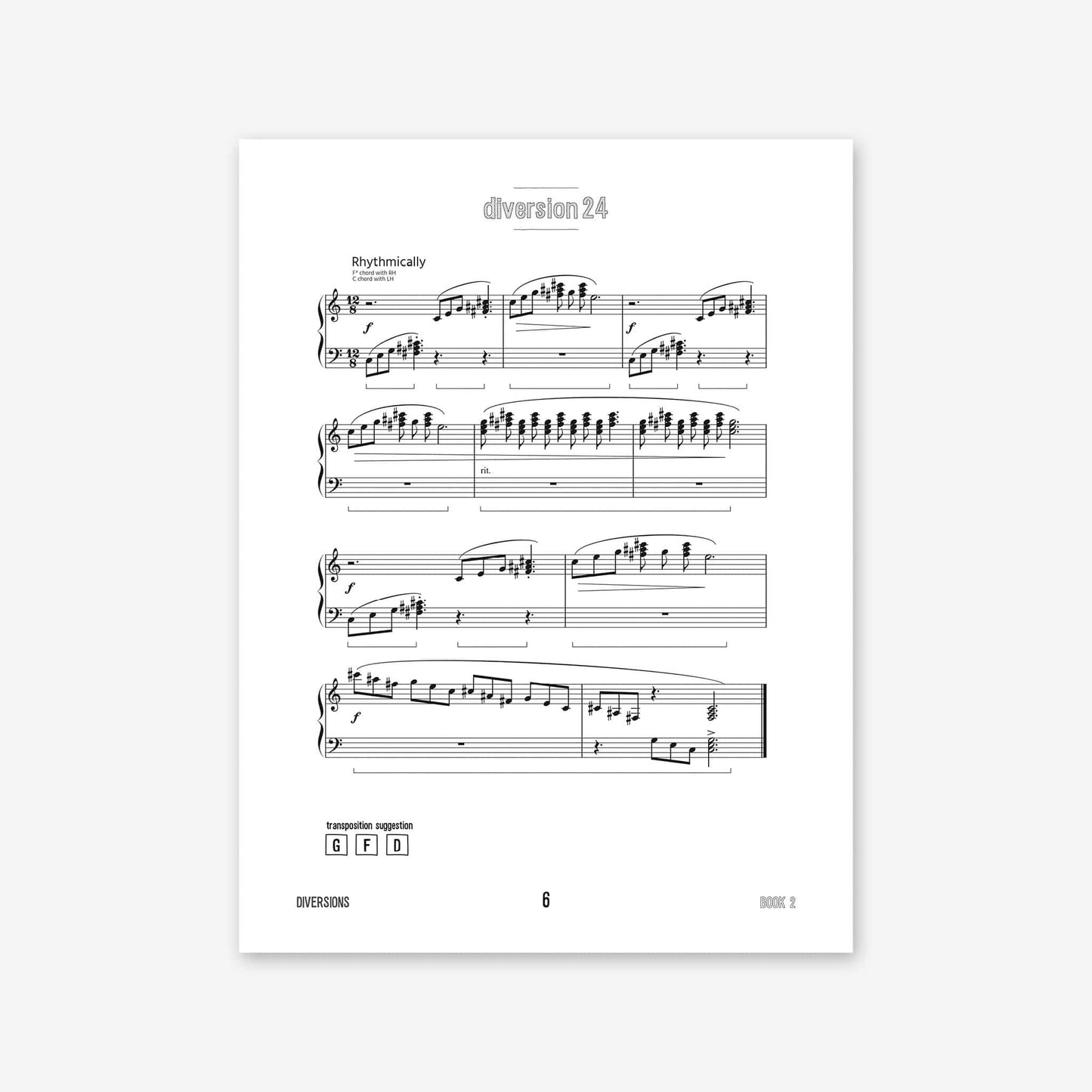 Piano Safari Supplements Guest Composers Juan Cabeza Diversions Book 2