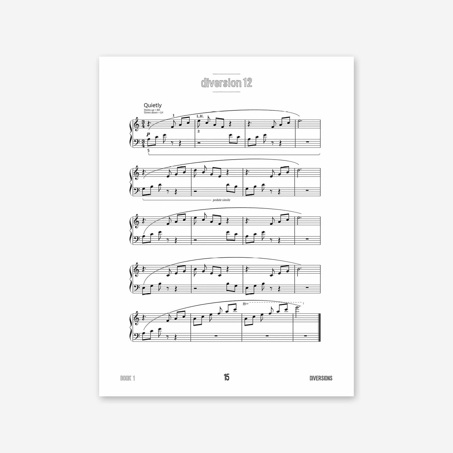 Piano Safari Supplements Guest Composers Juan Cabeza Diversions Book 1