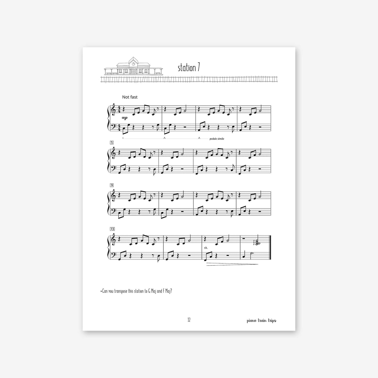 Piano Safari Supplements Guest Composers Juan Cabeza Piano Train Trips