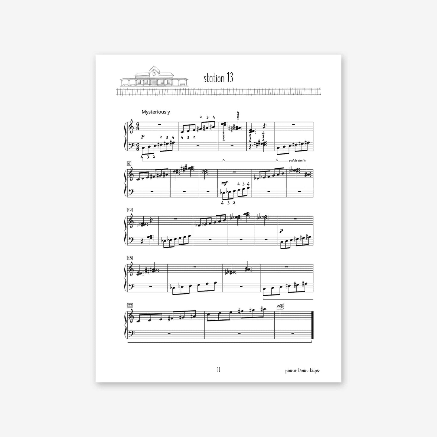 Piano Safari Supplements Guest Composers Juan Cabeza Piano Train Trips