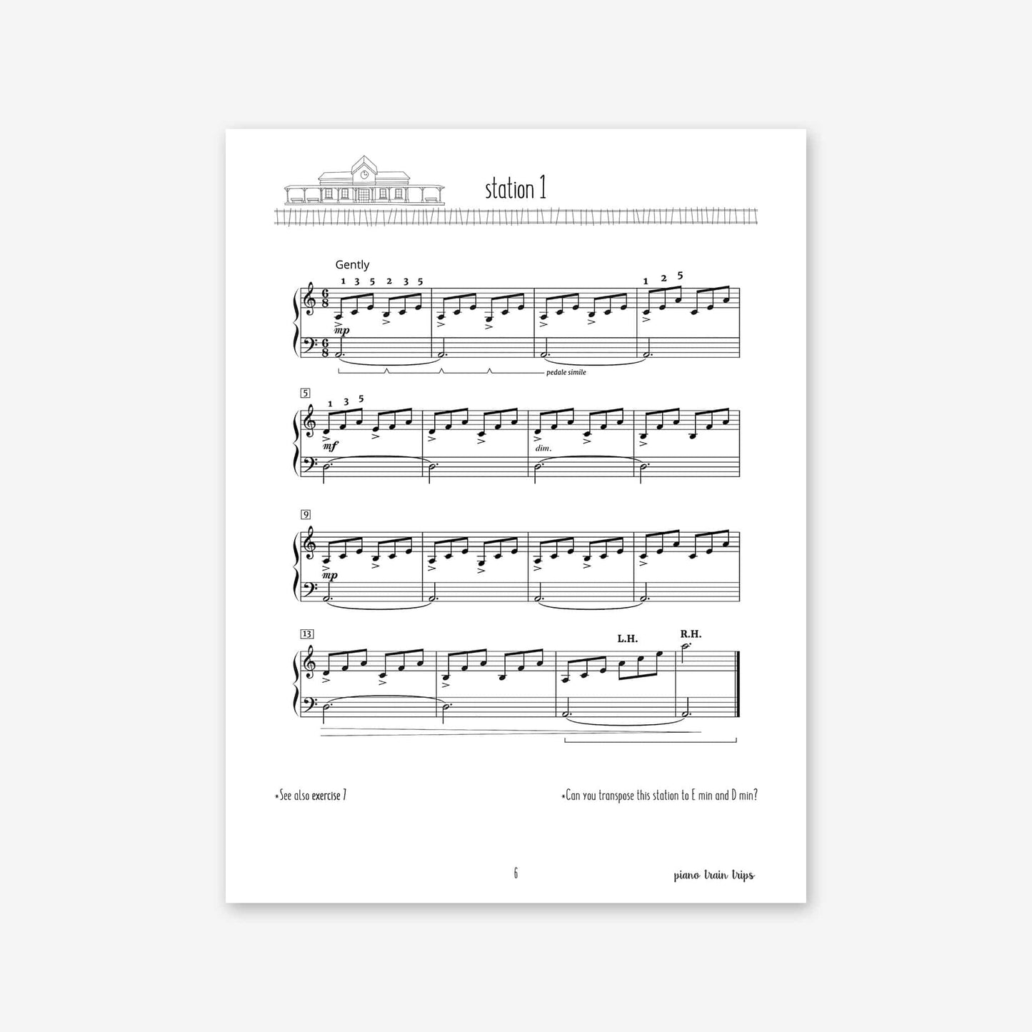 Piano Safari Supplements Guest Composers Juan Cabeza Piano Train Trips