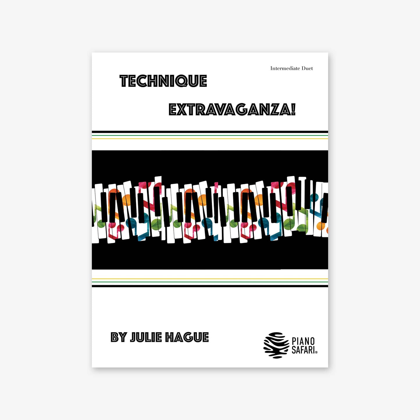 Piano Safari Supplements Sheets Intermediate Technique Extravaganza