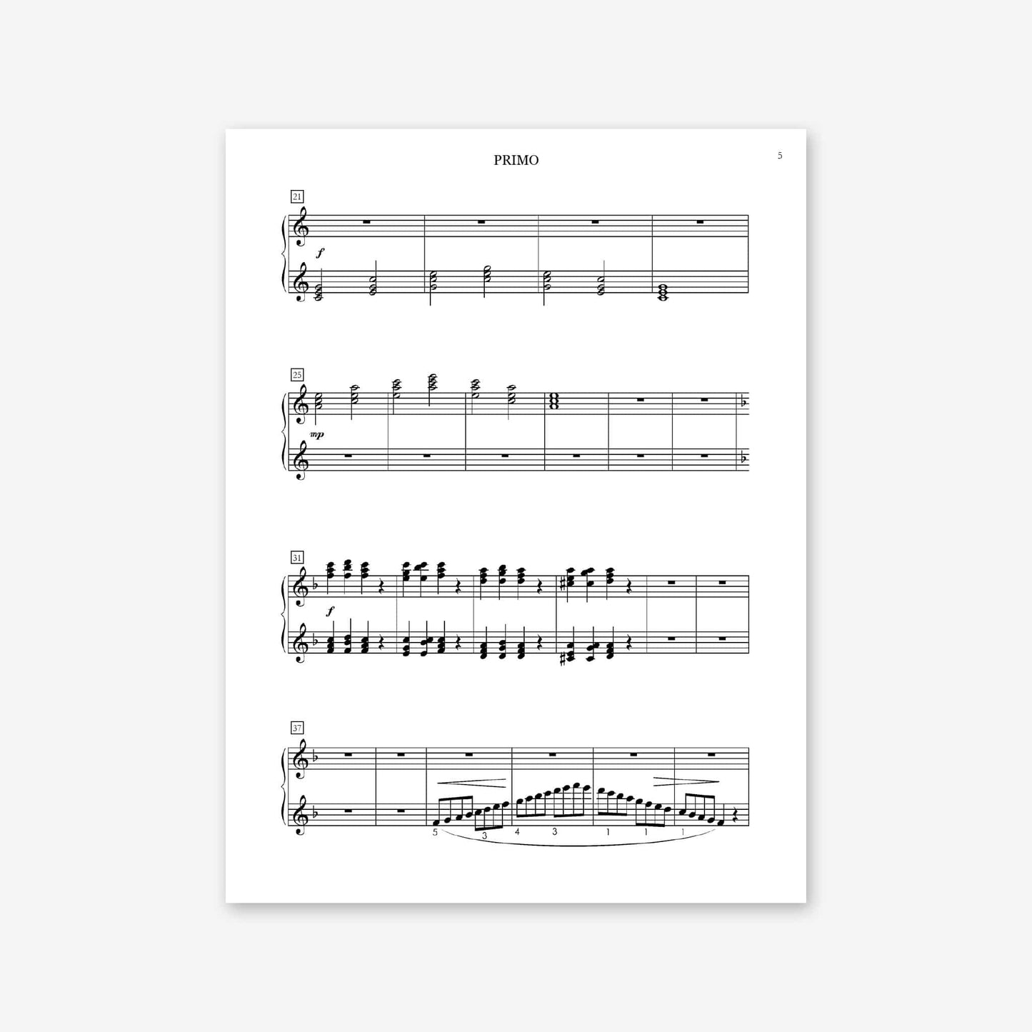 Piano Safari Supplements Sheets Intermediate Technique Extravaganza