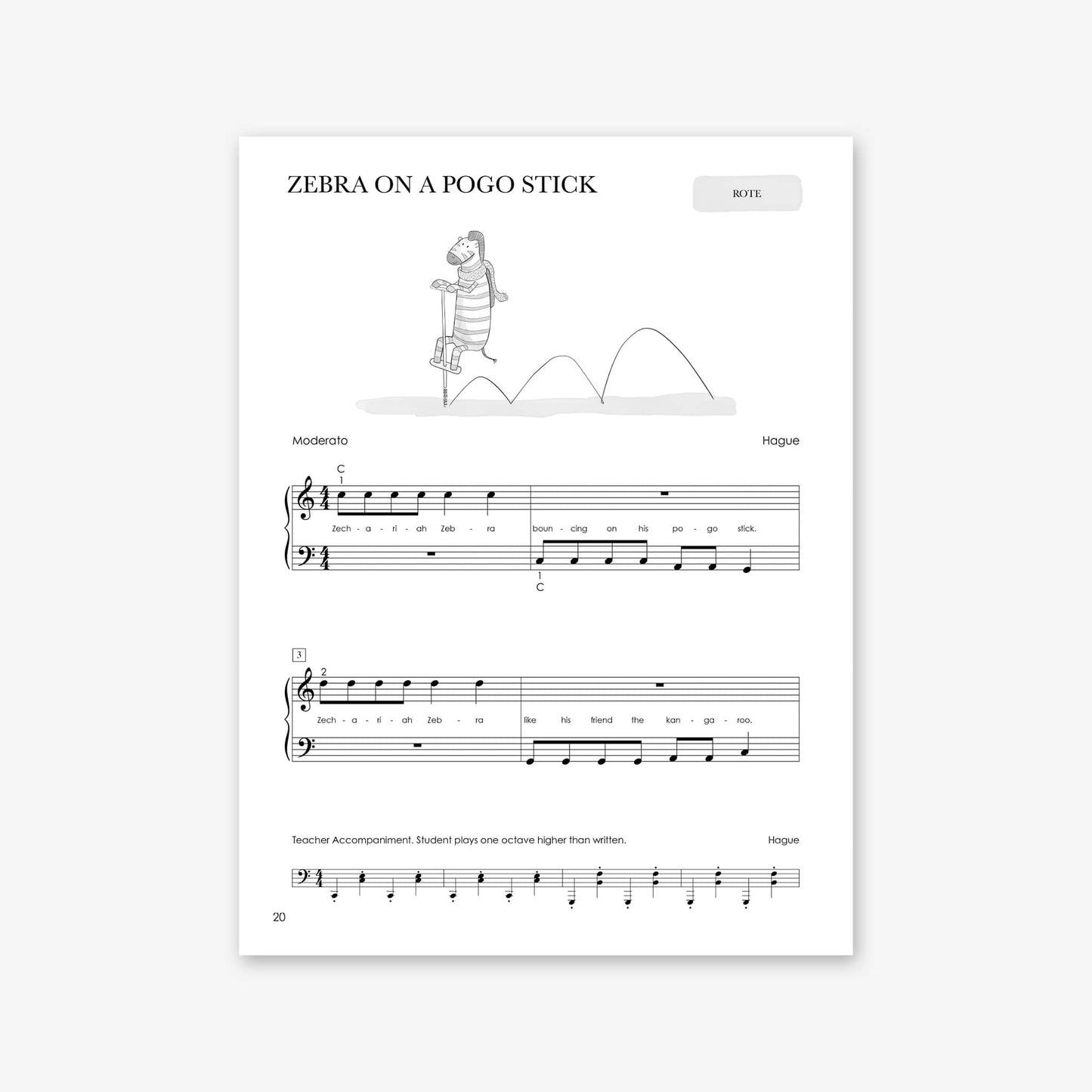 Piano Safari Supplements Rote Books Animal Adventures
