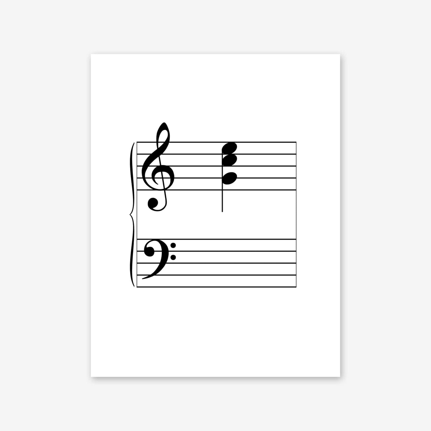 Piano Safari Method Supplements Children Chord Inversion Cards