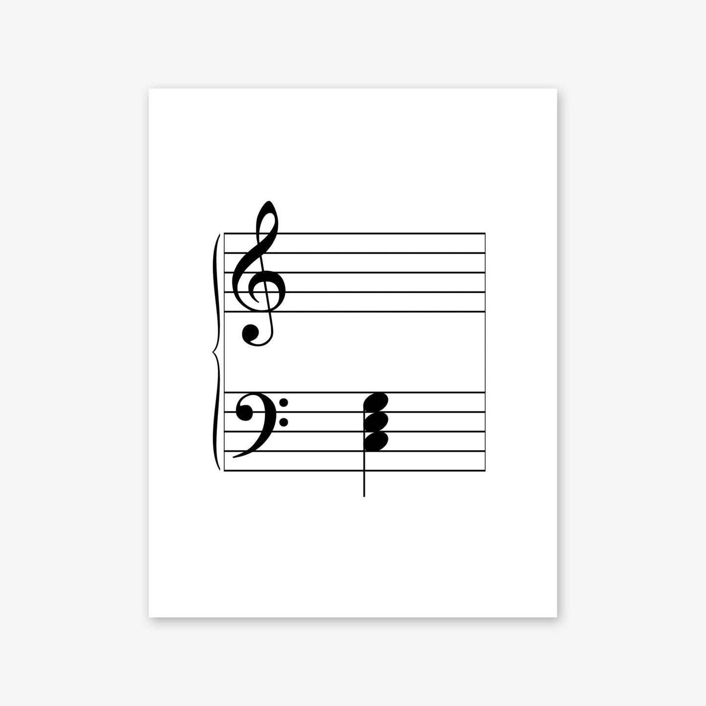 Piano Safari Method Supplements Children Chord Inversion Cards