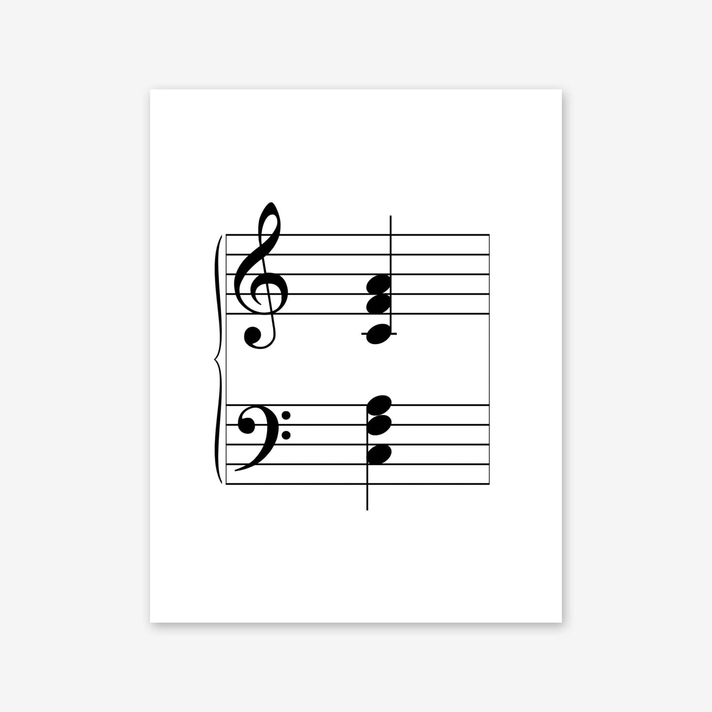 Piano Safari Method Supplements Children Chord Progression Cards