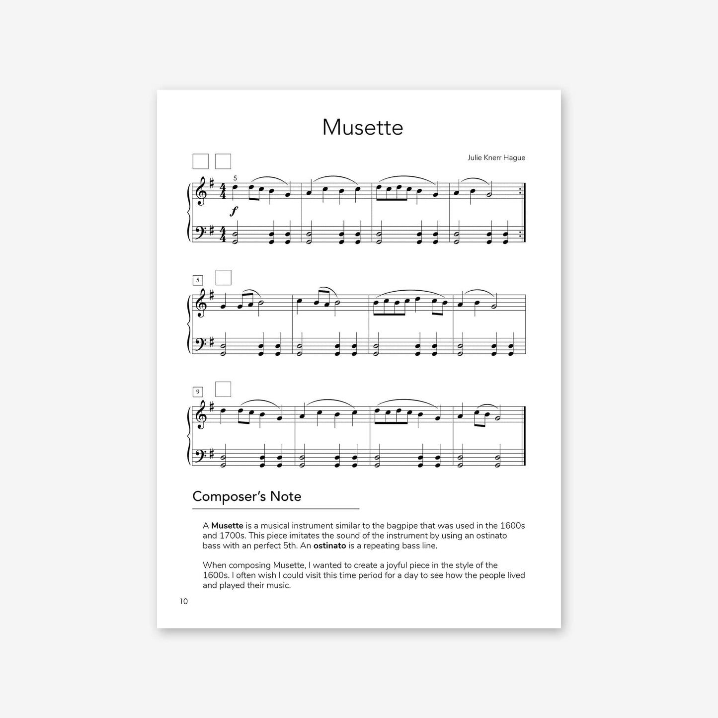 Piano Safari Supplements Composition Book 1