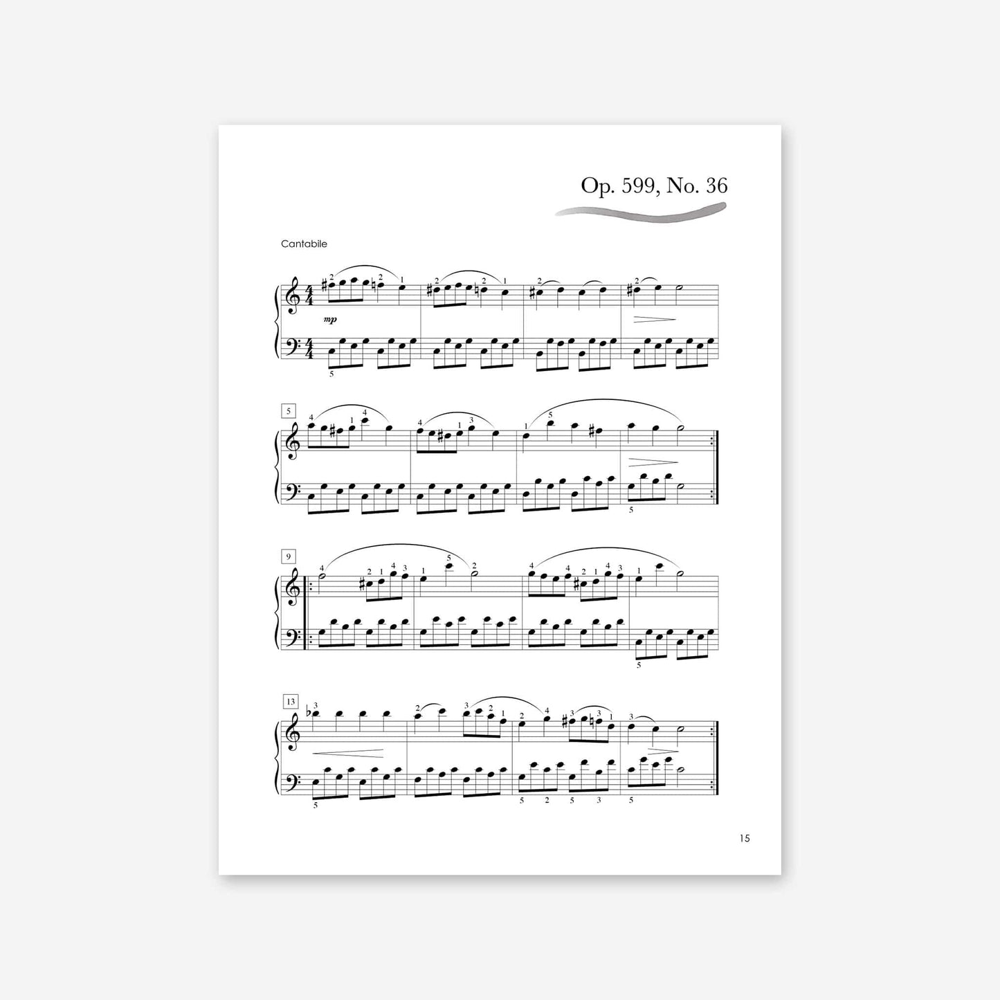 Czerny Etudes for the Progressing Pianist Book 1