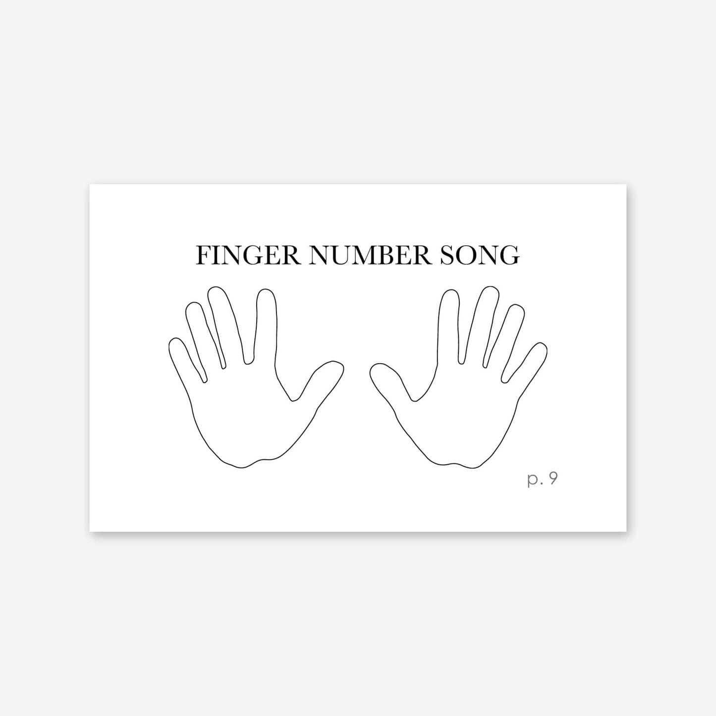 Piano Safari Method Children Friends Piece Cards