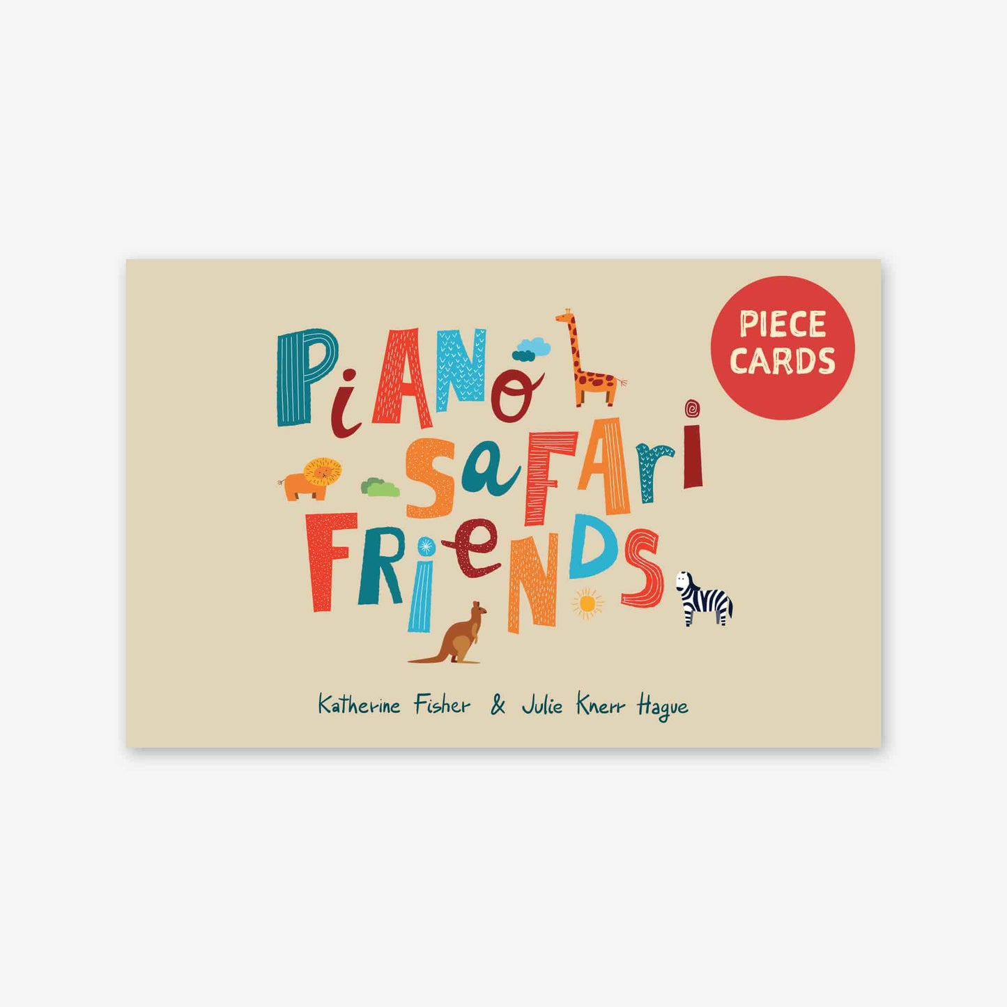 Piano Safari Method Children Friends Piece Cards