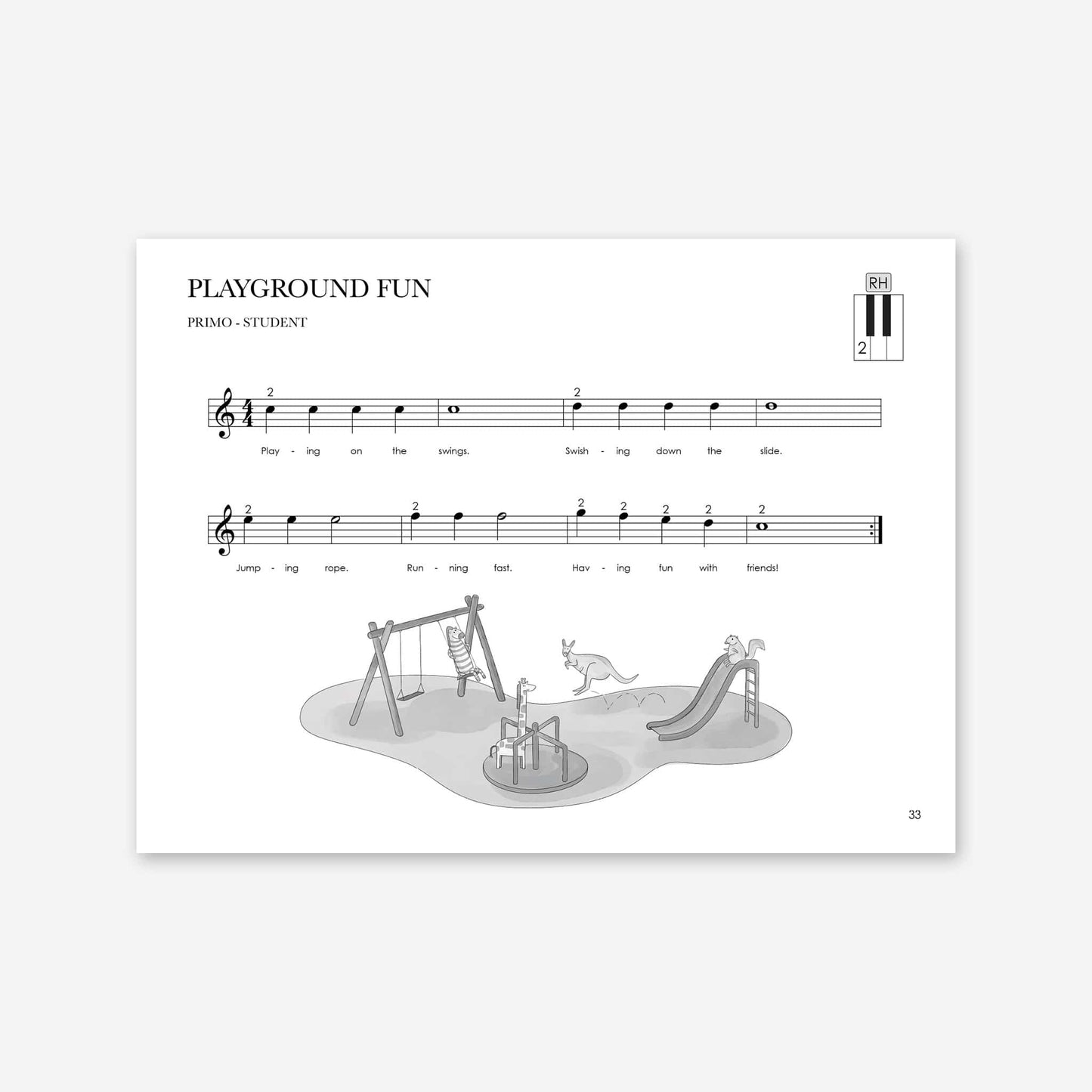 Piano Safari Method Children Friends Student Pack