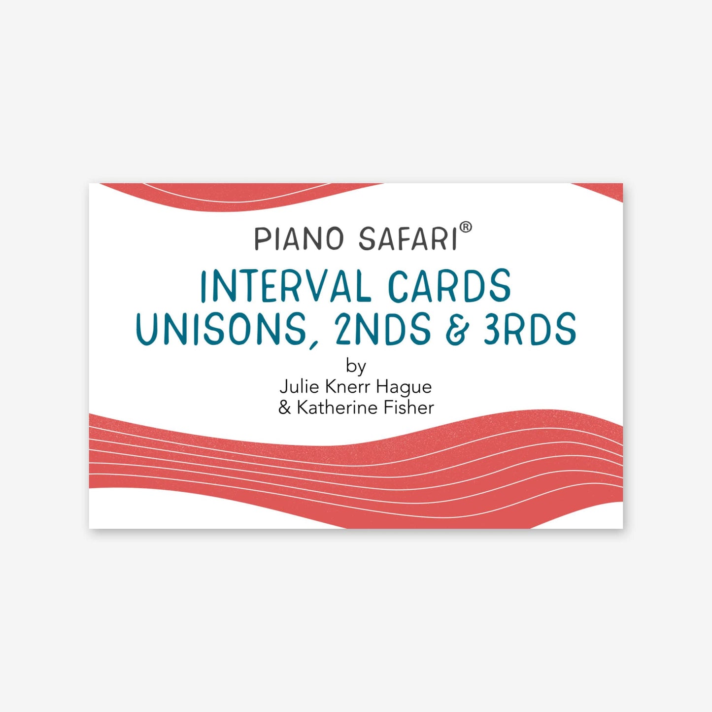 Piano Safari Method Supplements Children Level 1 Interval Cards