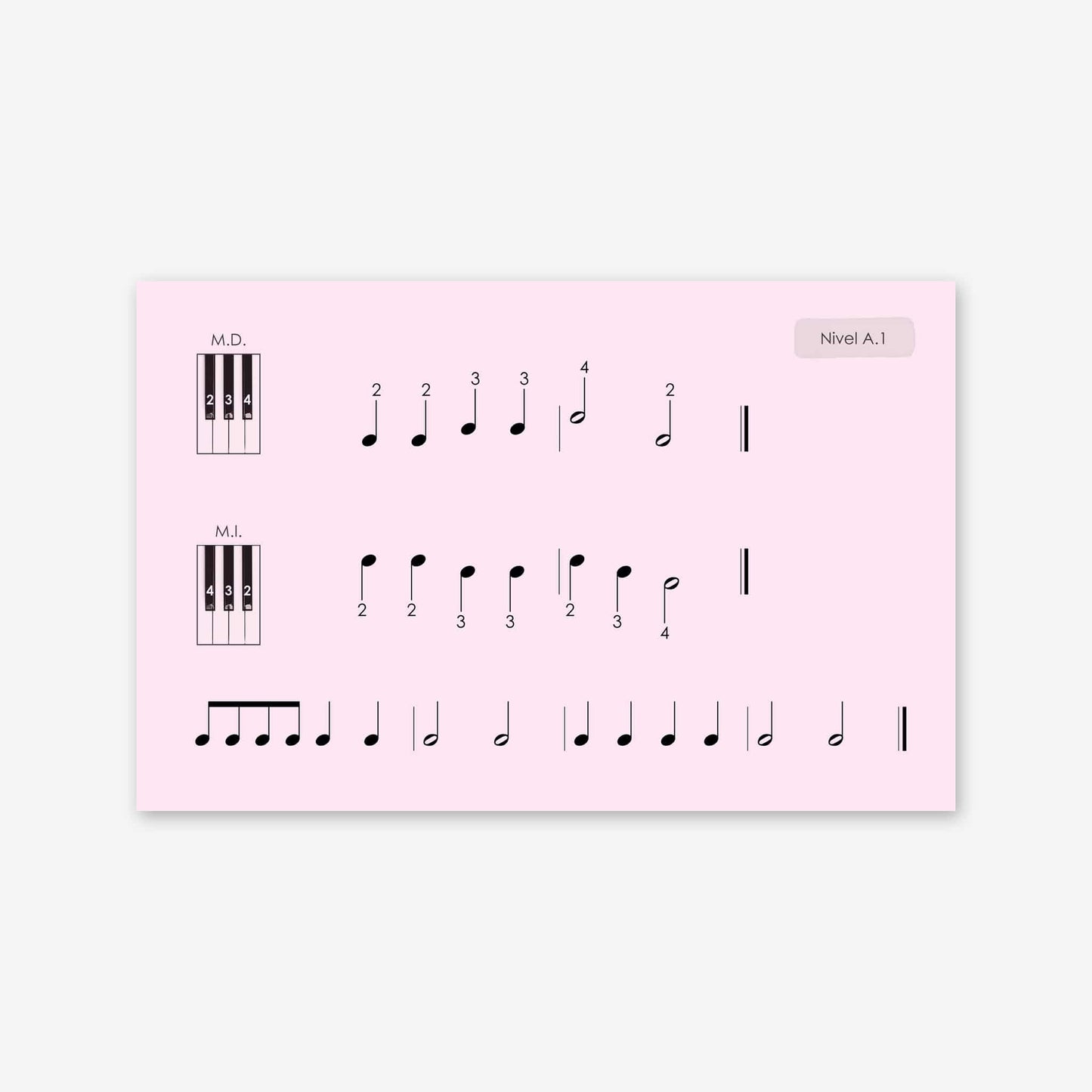 Piano Safari Method Spanish Children Level 1 Pack
