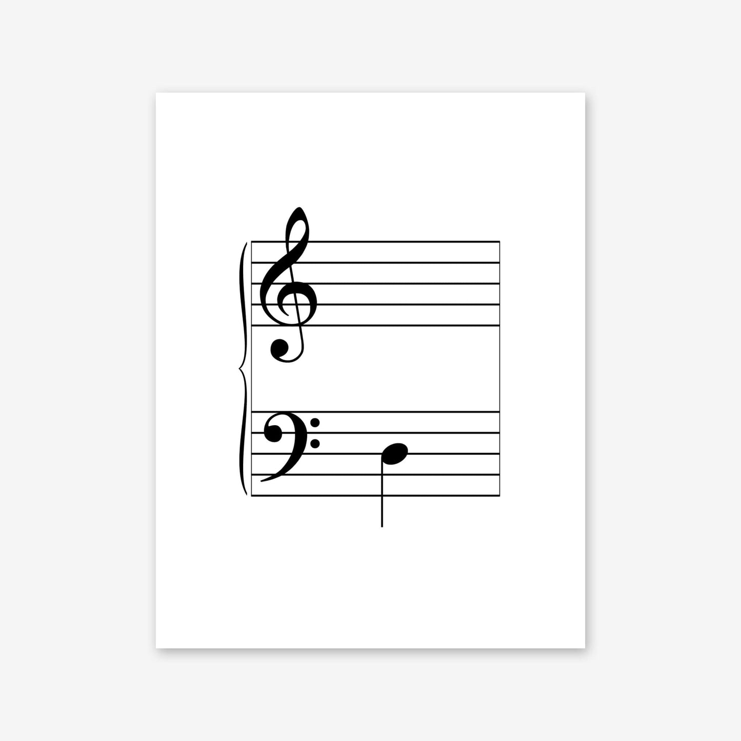 Piano Safari Method Children Level 2 Note Name Cards