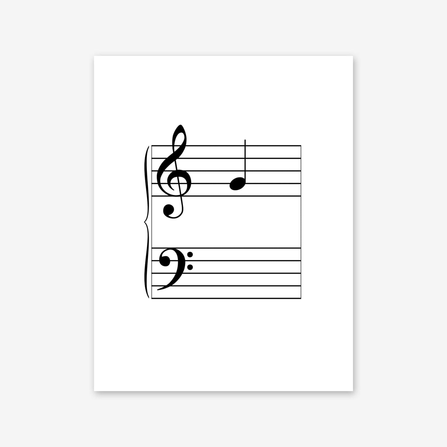 Piano Safari Method Children Level 2 Note Name Cards