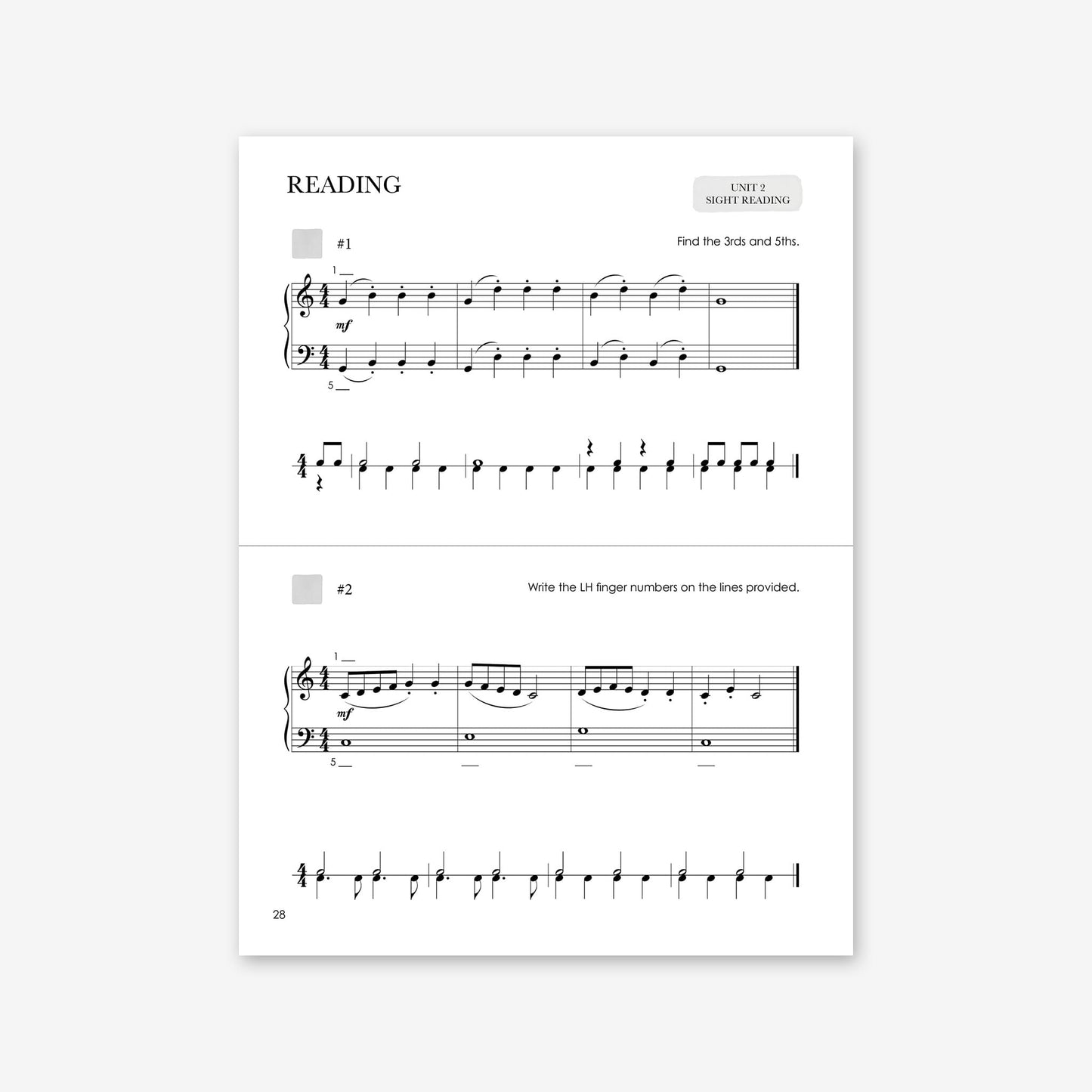 Piano Safari Method Older Student Sight Reading & Theory Book 2