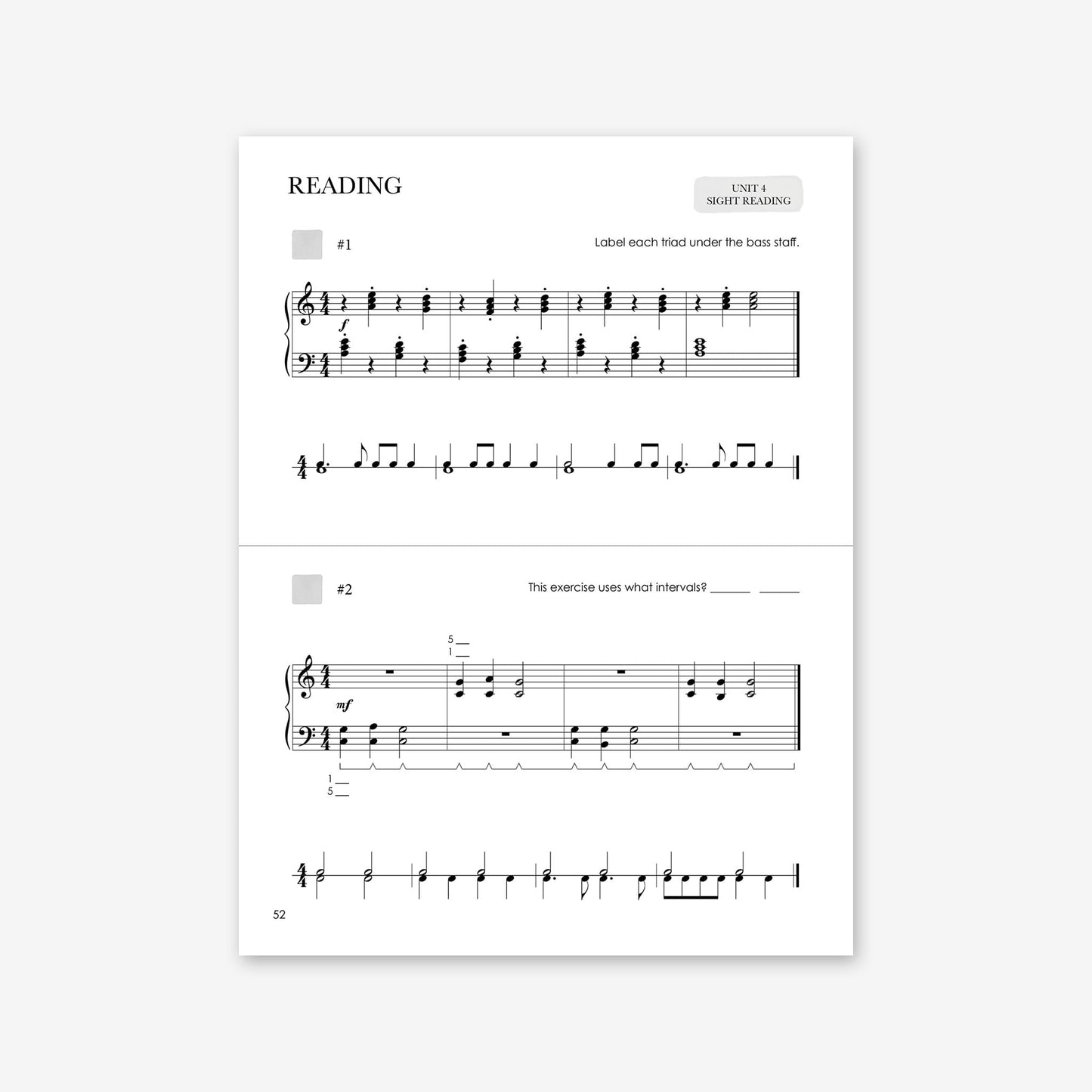 Piano Safari Method Older Student Sight Reading & Theory Book 2