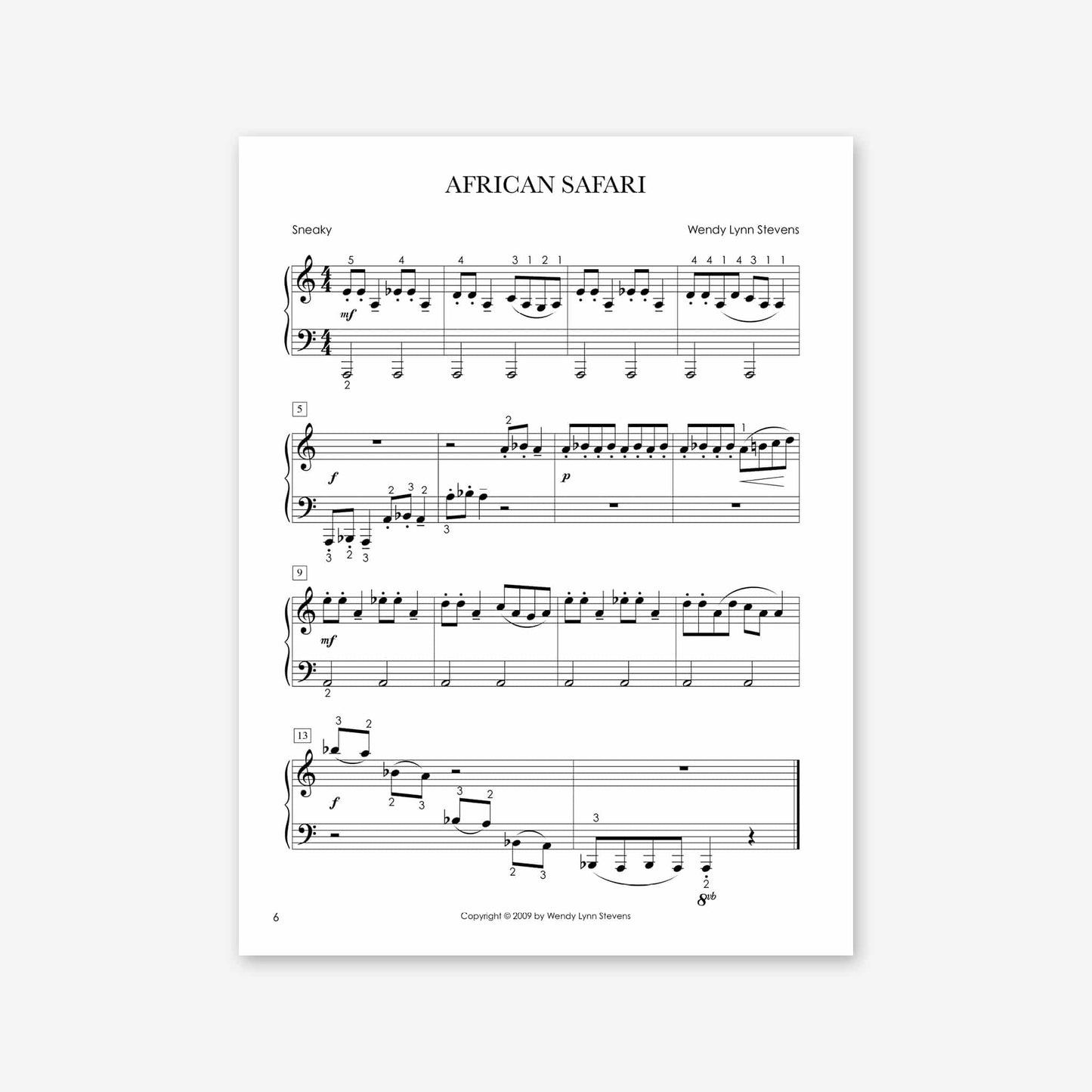 Piano Safari Supplements Rote Books Pattern Pieces Book 2