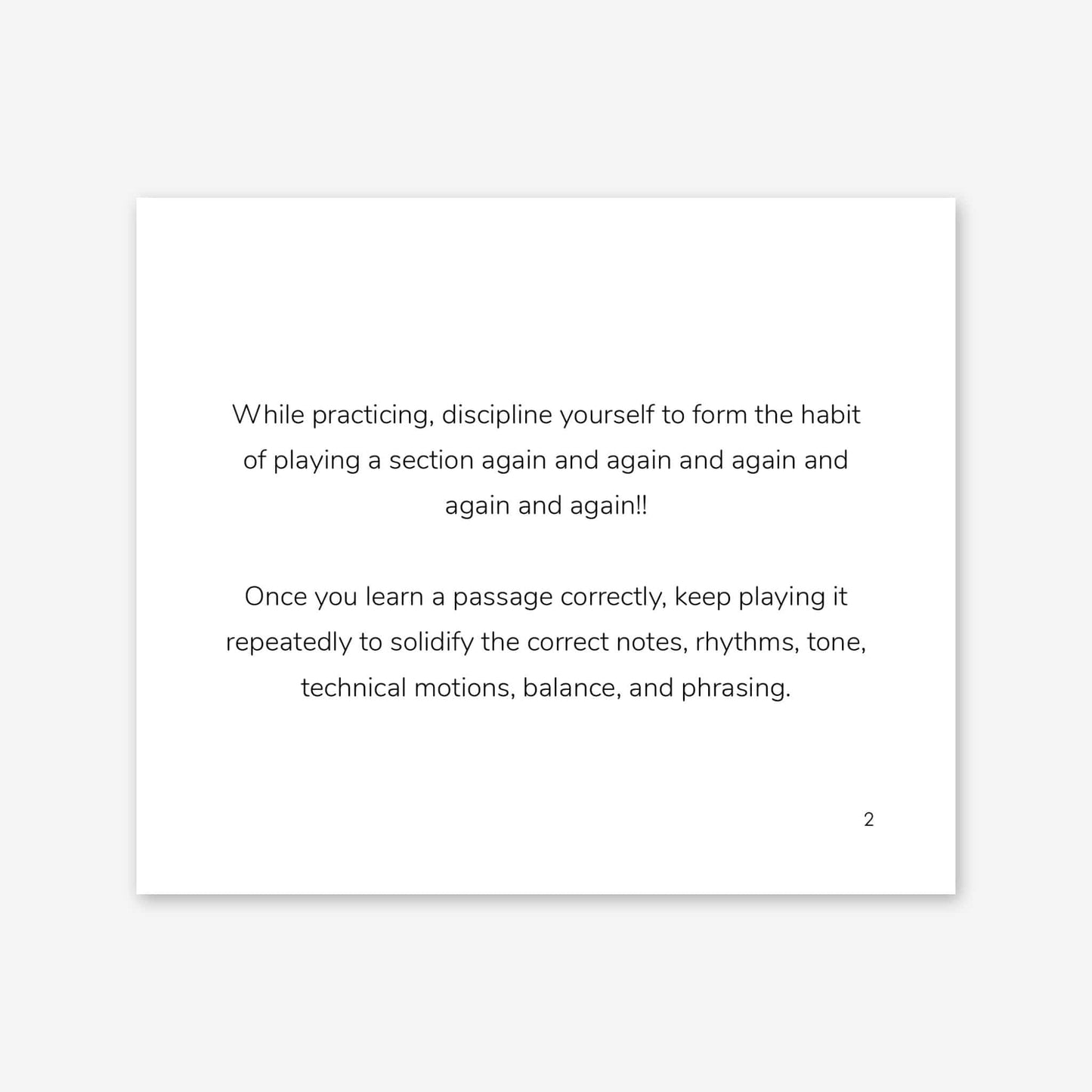 Piano Safari Supplements Practice Strategy Cards