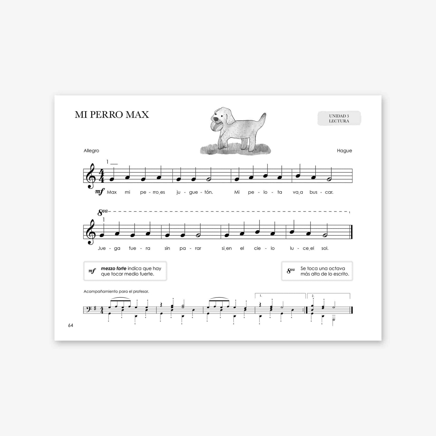 Piano Safari Method Spanish Children Repertoire Book 1
