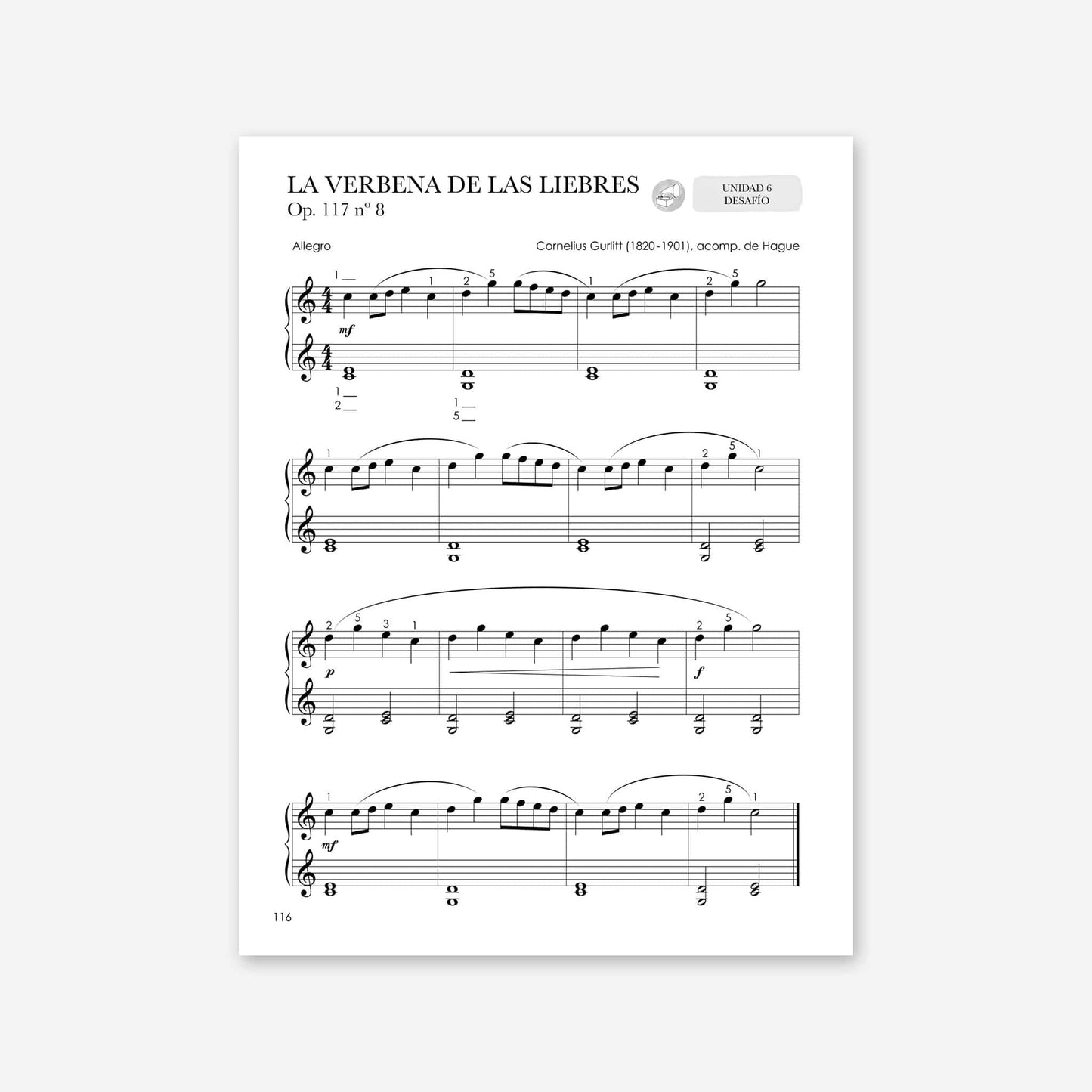 Piano Safari Method Spanish Children Repertoire Book 2