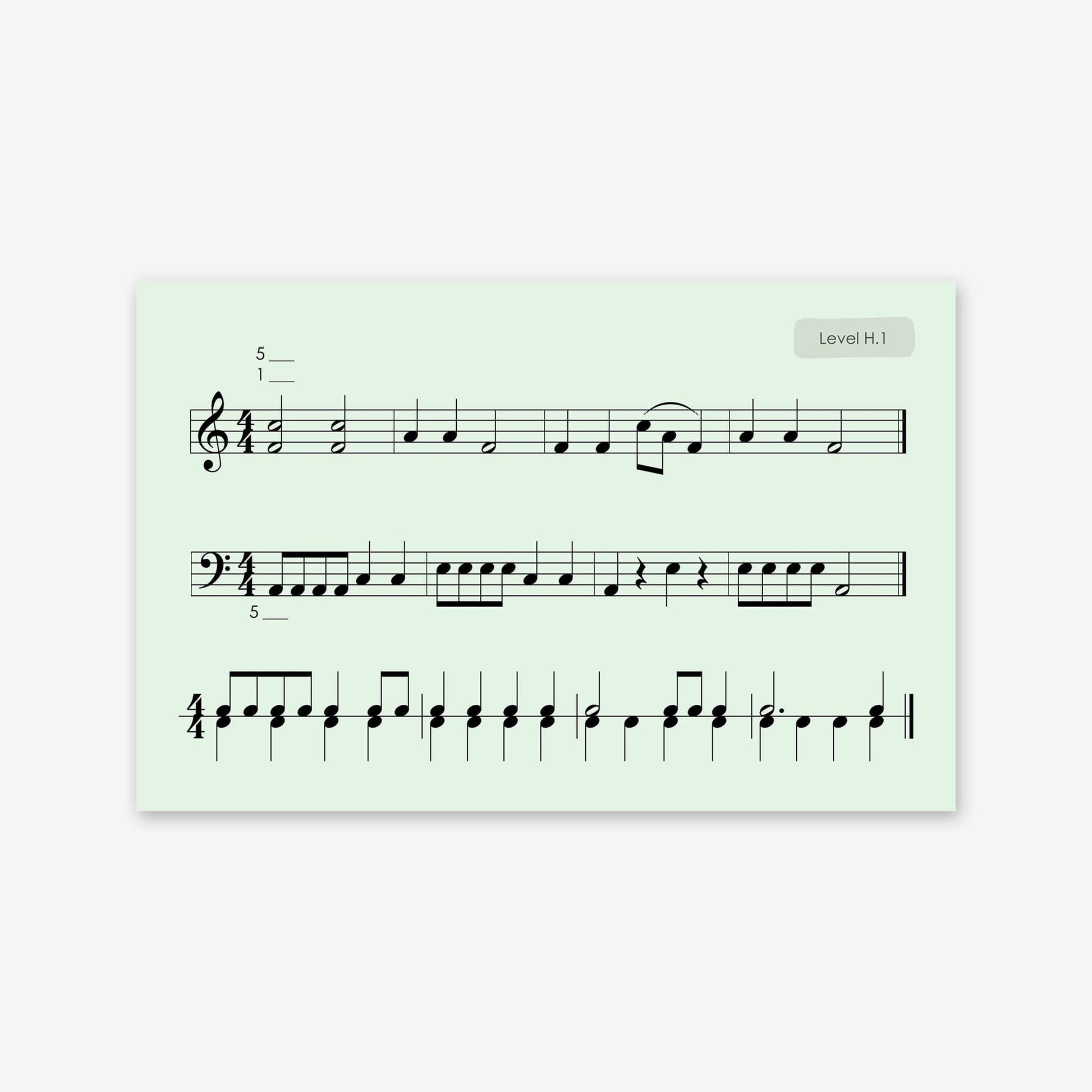 Piano Safari Method Children Sight Reading & Rhythm Cards Teacher Pack