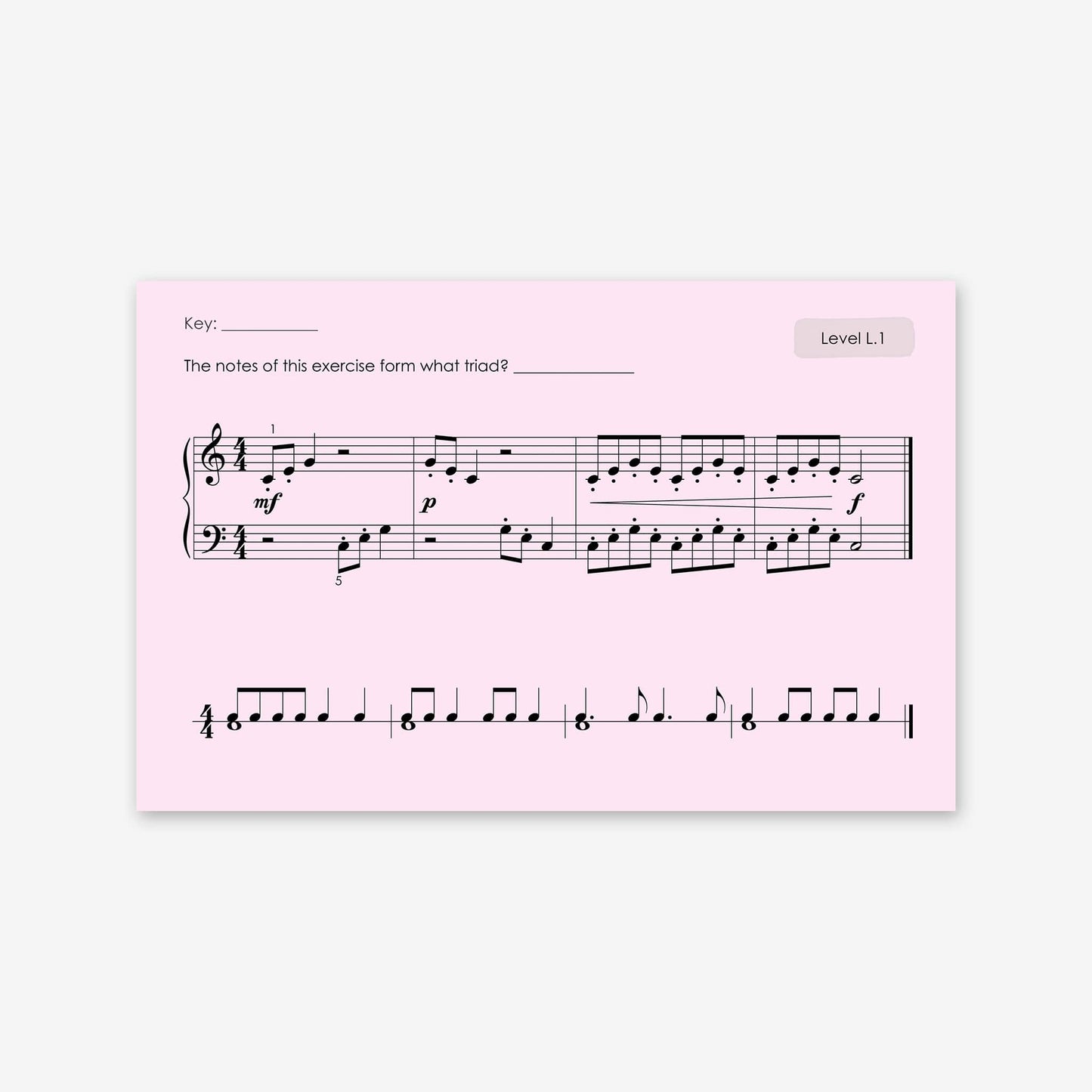 Piano Safari Method Children Sight Reading & Rhythm Cards Teacher Pack