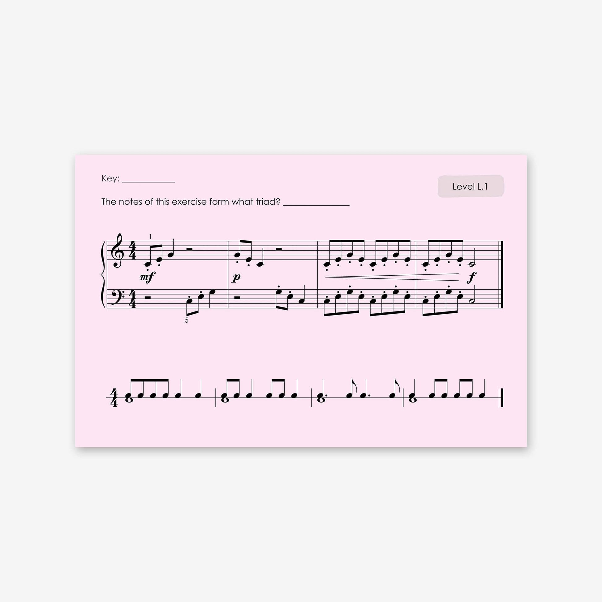 Piano Safari Method Children Sight Reading & Rhythm Cards Teacher Pack