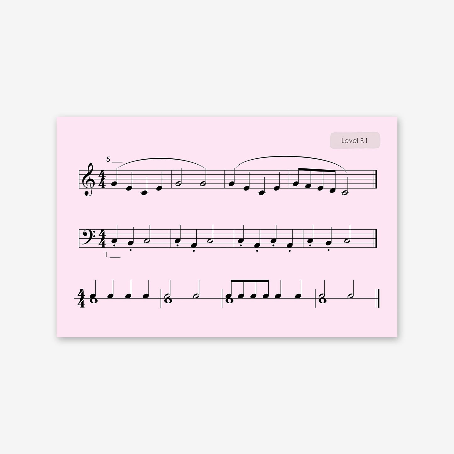 Piano Safari Method Children Sight Reading & Rhythm Cards 2