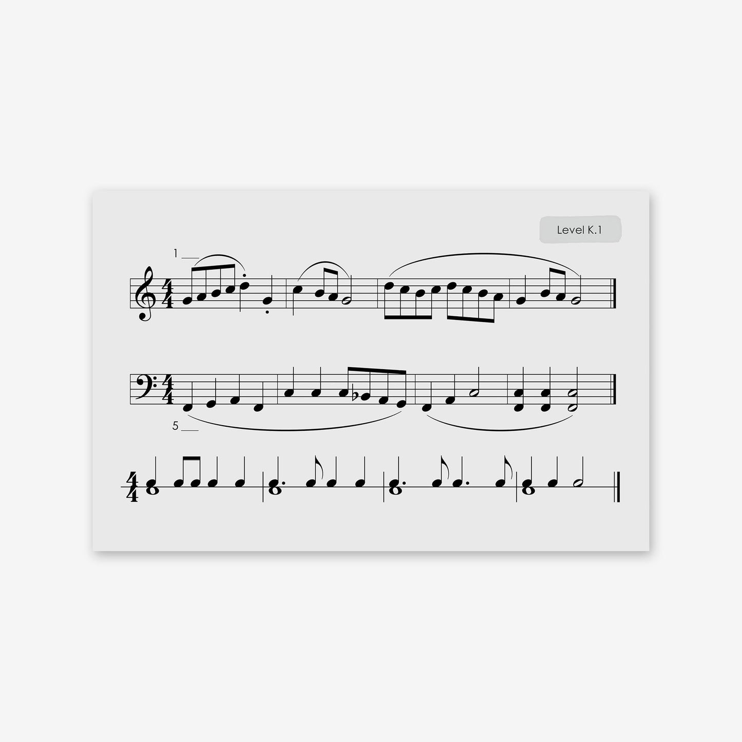 Piano Safari Method Children Sight Reading & Rhythm Cards 2