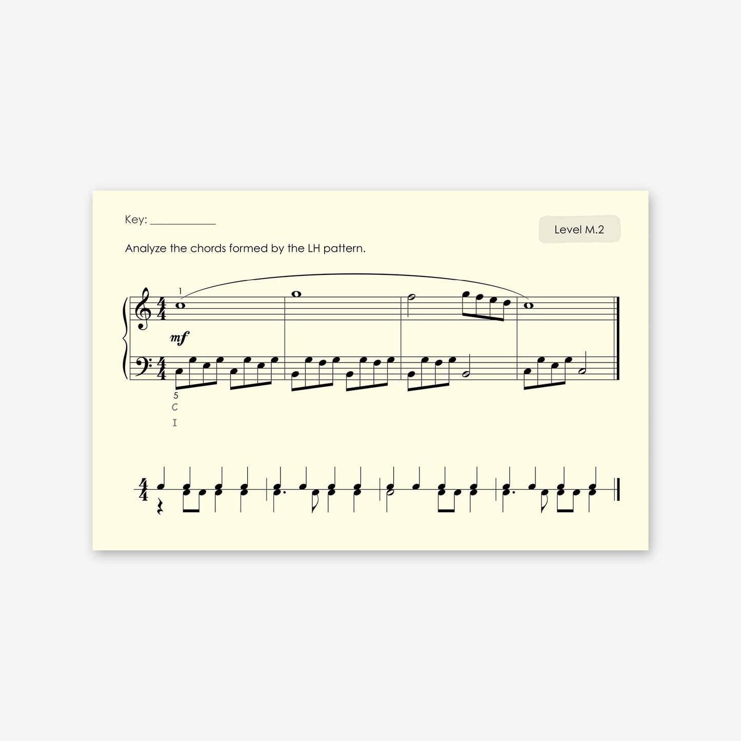 Piano Safari Method Children Sight Reading & Rhythm Cards 3