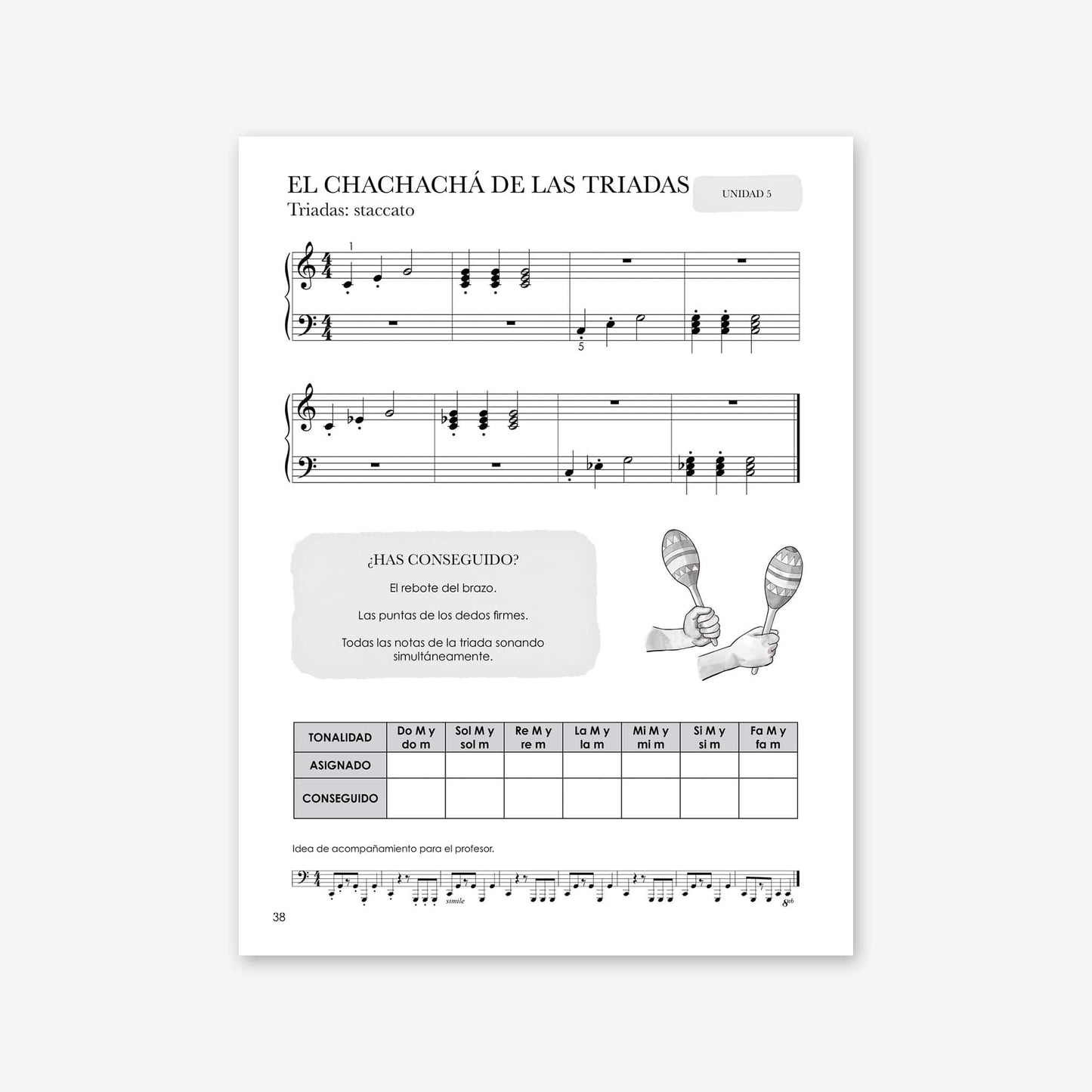Piano Safari Method Children Spanish Technique Book 2