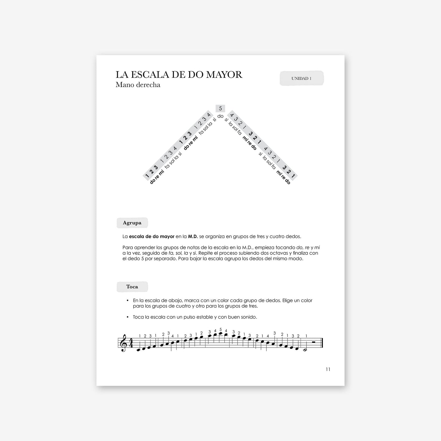 Piano Safari Method Children Spanish Technique Book 3