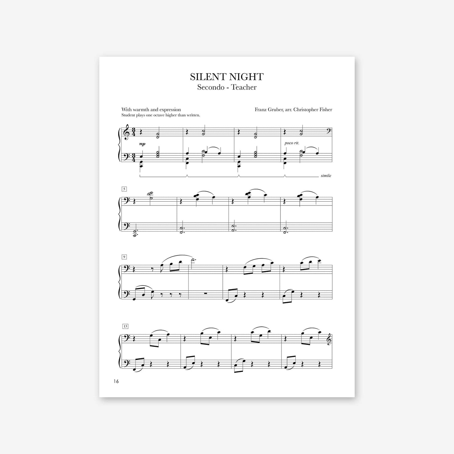 Piano Safari Supplements Holiday Joy of Christmas Book 1
