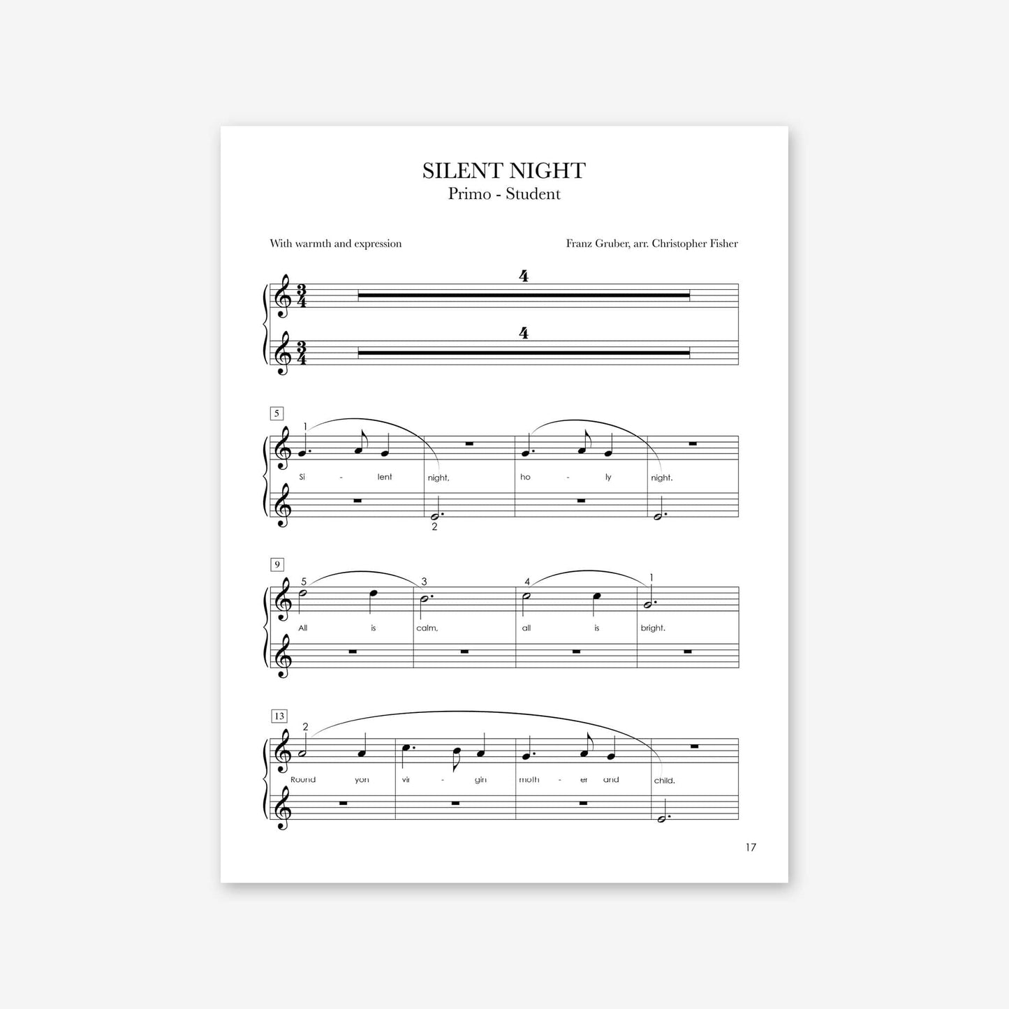 Piano Safari Supplements Holiday Joy of Christmas Book 1