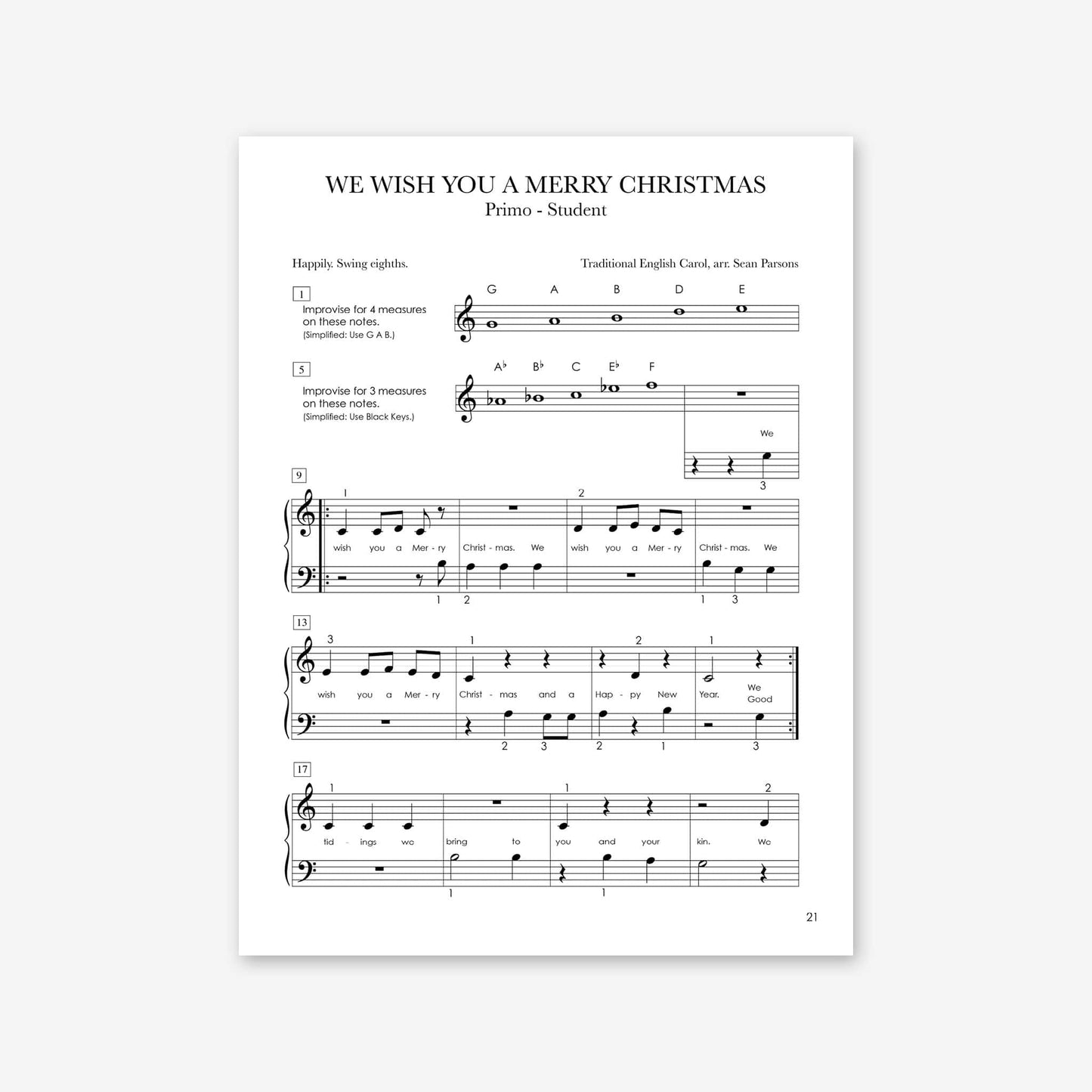 Piano Safari Supplements Holiday Joy of Christmas Book 1