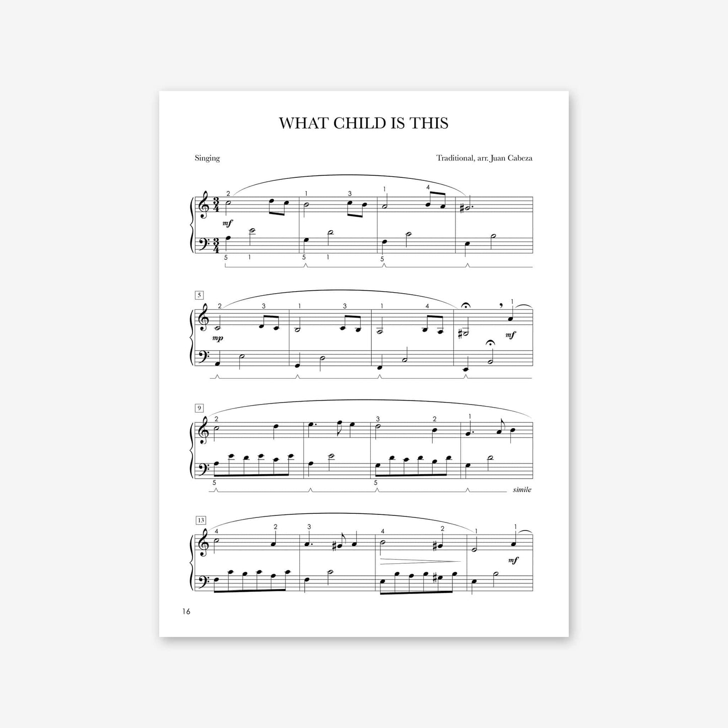 Piano Safari Supplements Holiday Joy of Christmas Book 3