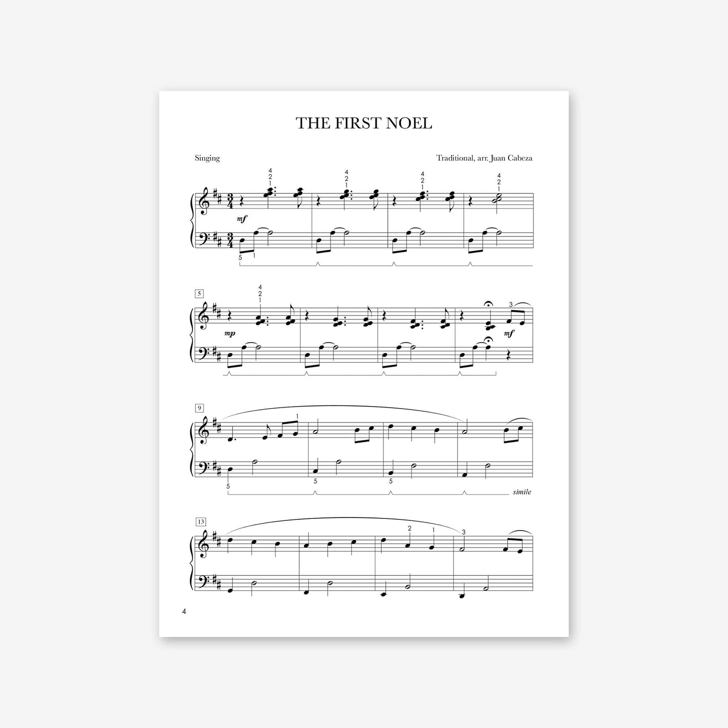 Piano Safari Supplements Holiday Joy of Christmas Book 3